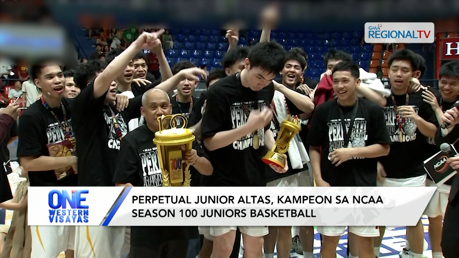 Perpetual Junior Altas, kampeon sa NCAA Season 100 Juniors Basketball