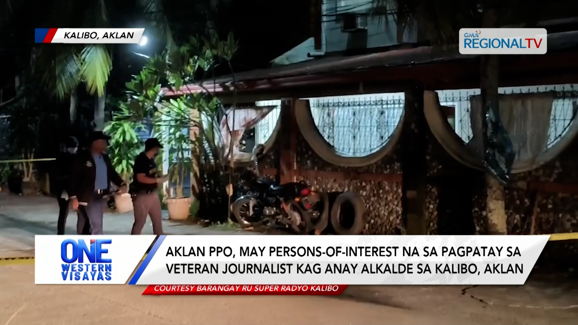 Aklan PPO, may persons-of-interest sa pagpatay sa veteran journalist sa Kalibo