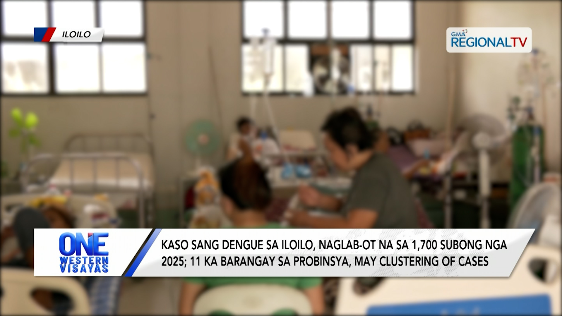 Kaso sang dengue sa Iloilo, naglab-ot na sa 1,700 subong nga 2025