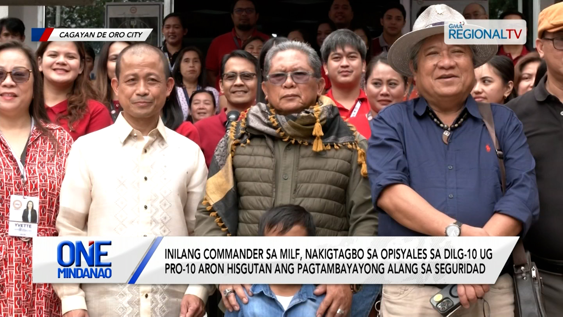 Inilang commander sa MILF, nakigtagbo sa opisyales sa DILG-10 ug PRO-10