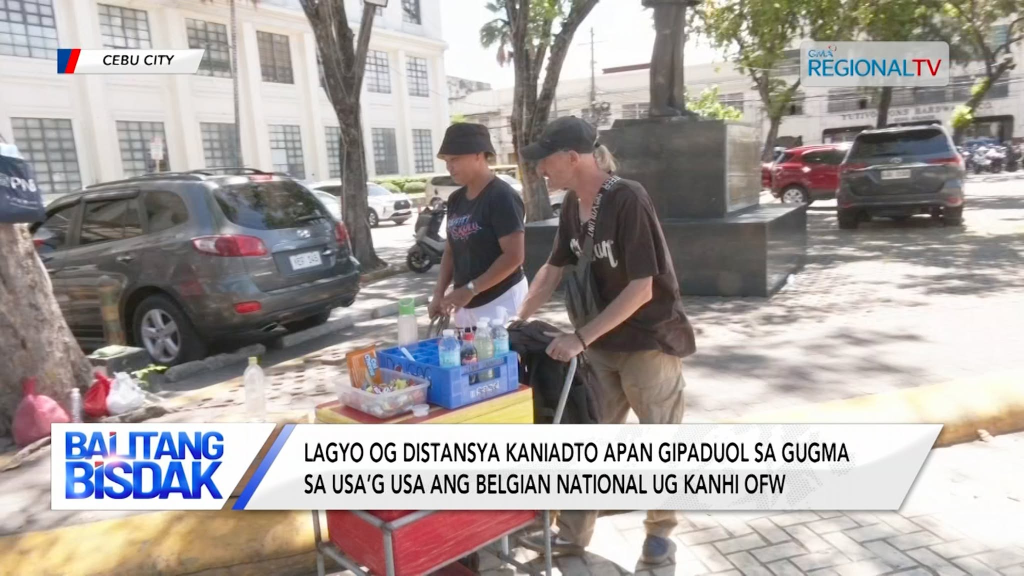 From Europe to Cebu sidewalk vending with love