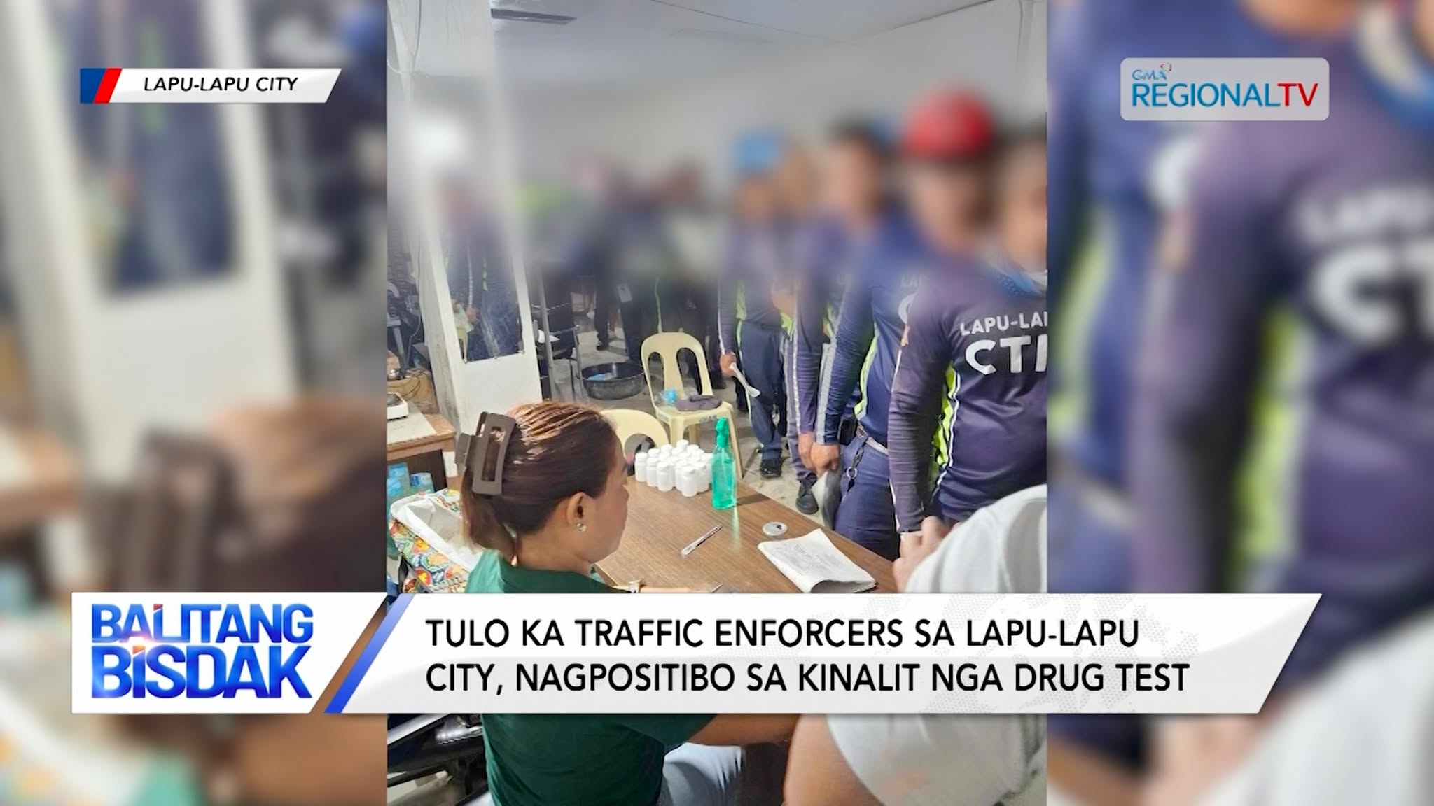 3 ka traffic enforcers sa Lapu-Lapu City, nagpositibo sa kinalit nga drug test
