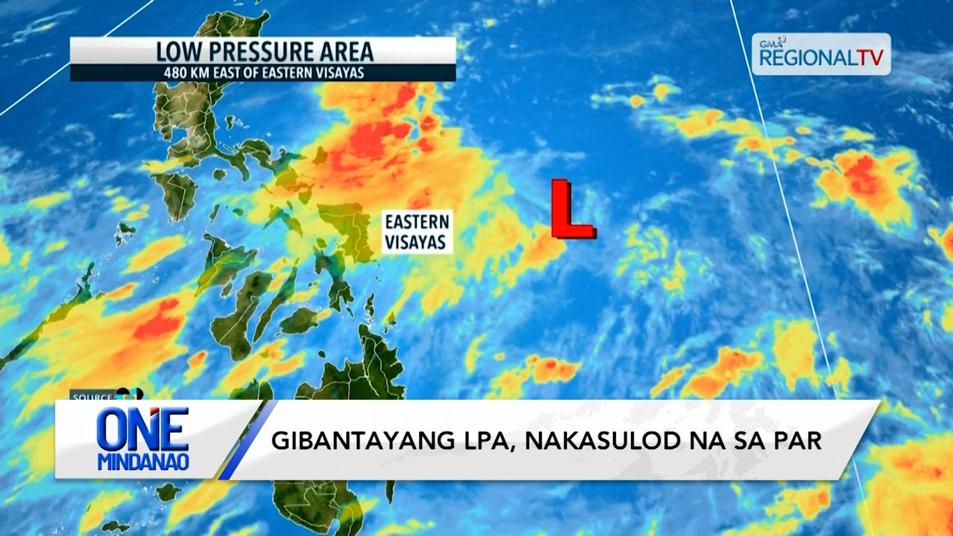 Gibantayang LPA, nakasulod na sa PAR