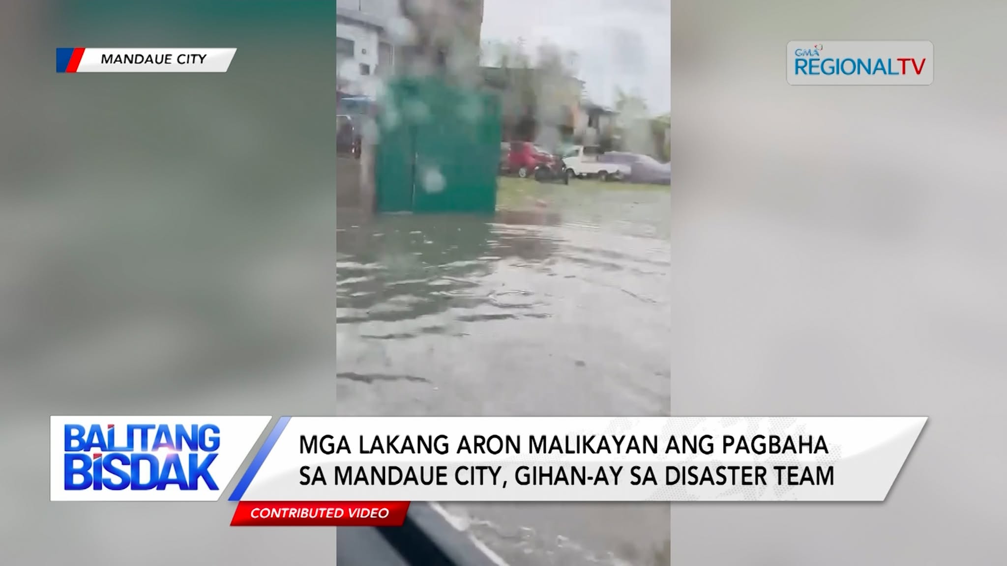 Mga lakang aron malikayan ang baha sa Mandaue City, gihan-ay sa disaster team
