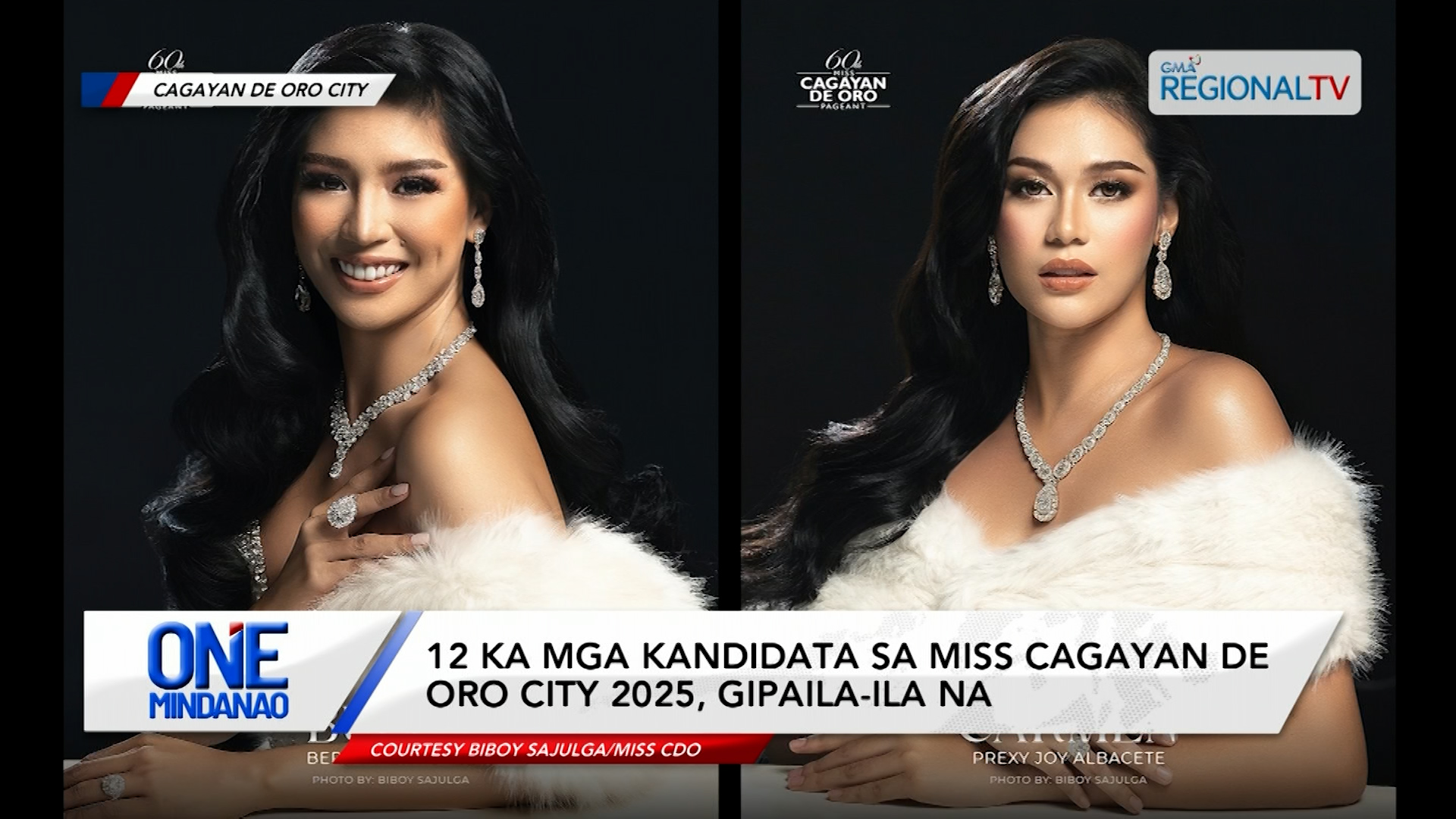 12 ka mga kandidata sa Miss Cagayan de Oro City 2025, gipaila-ila na