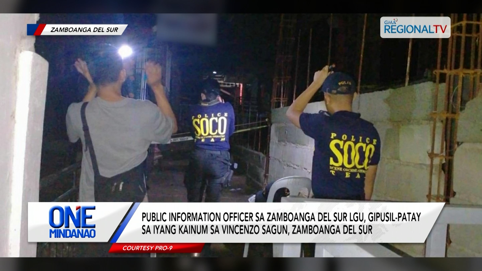PIO sa Zamboanga del Sur LGU, gipusil-patay sa iyang kainum sa Vincenzo Sagun
