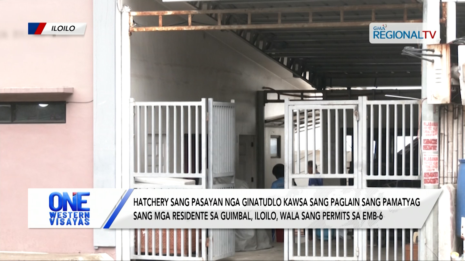 Hatchery sang pasayan sa Guimbal, Iloilo, wala sang permits suno sa EMB-6