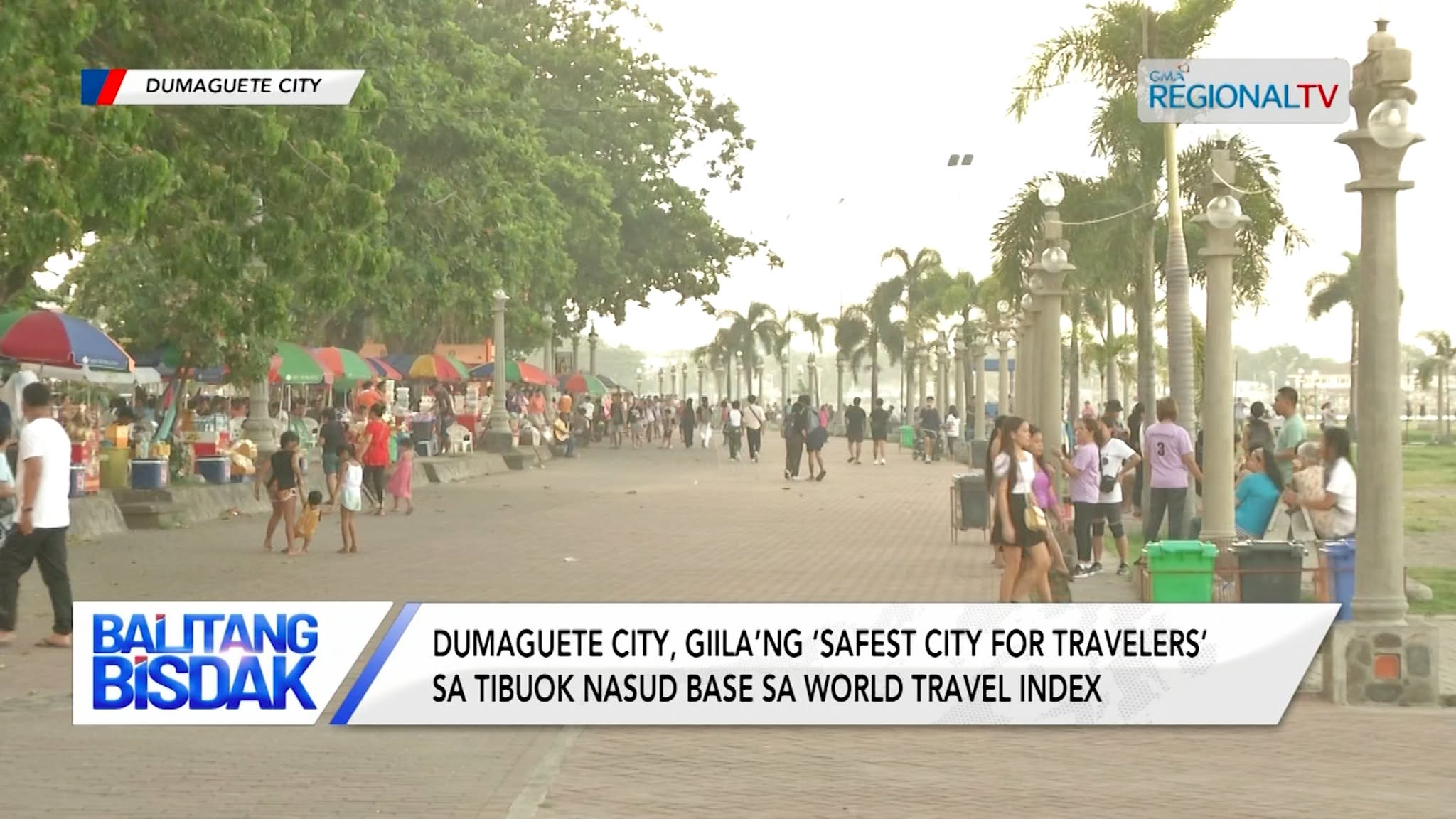 Dumaguete City, giila’ng ‘safest city for travelers’ sa tibuok nasud