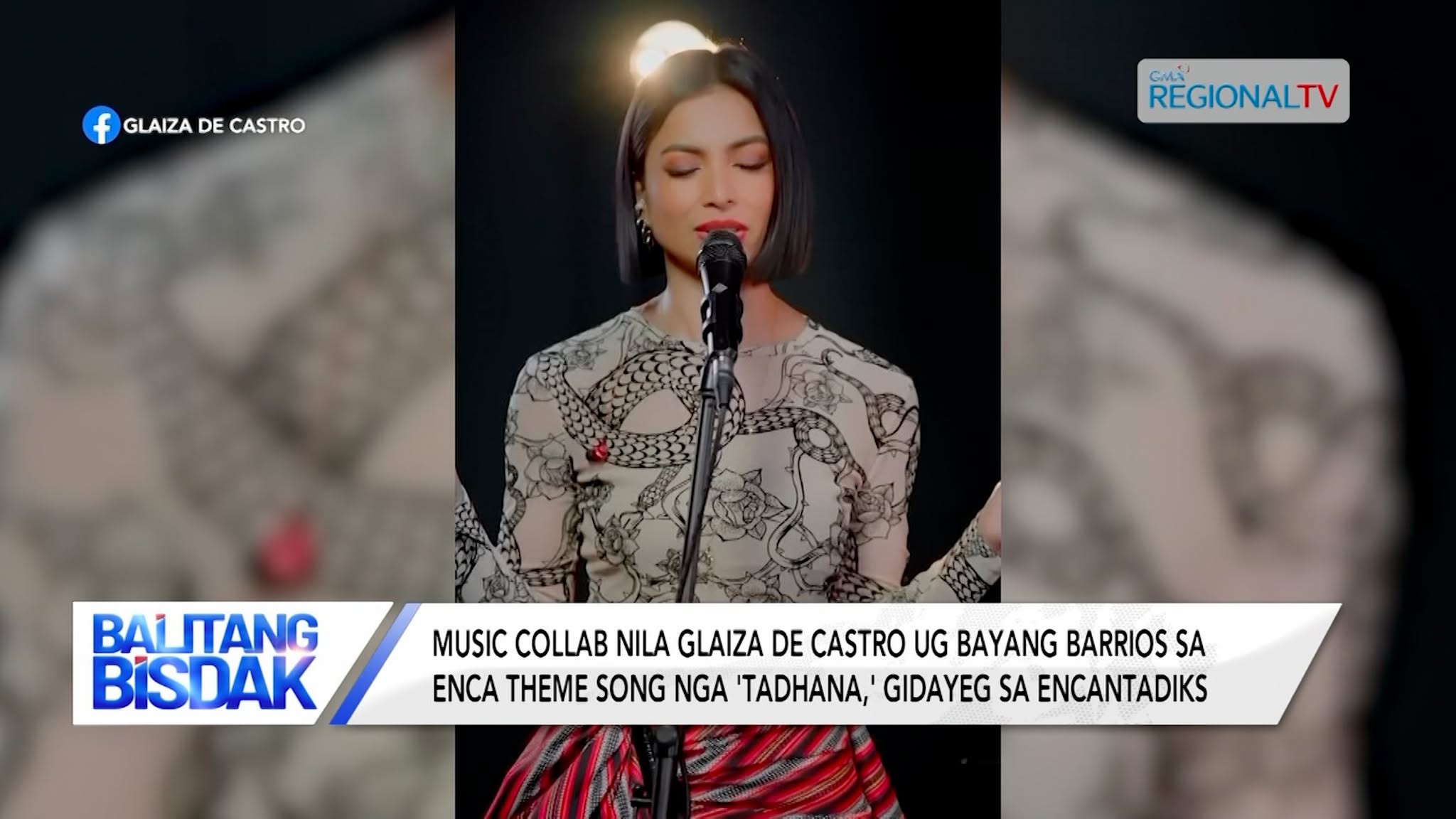 Music collab nila Glaiza de Castro ug Bayang Barrios sa enca theme song, gidayeg