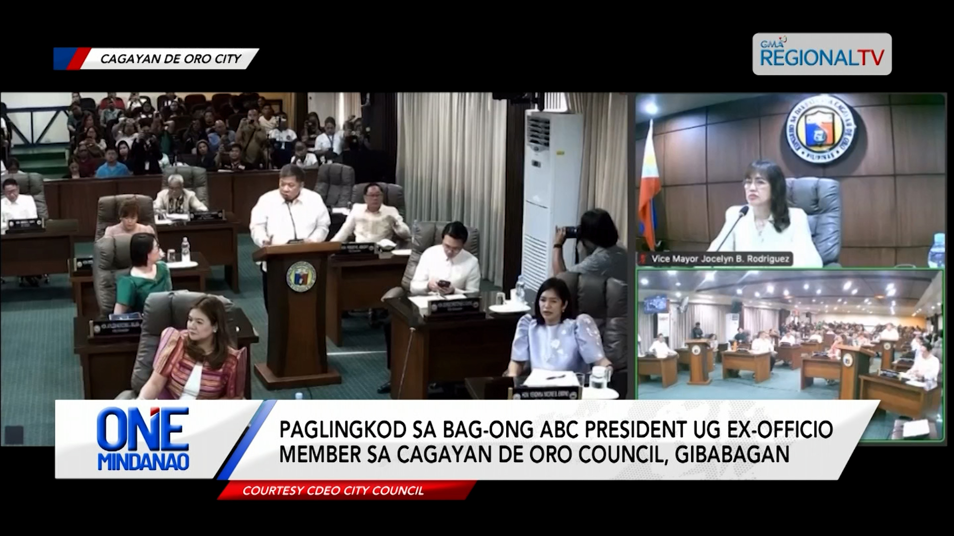 Paglingkod sa bag-ong ABC President sa Cagayan de Oro Council, gibabagan