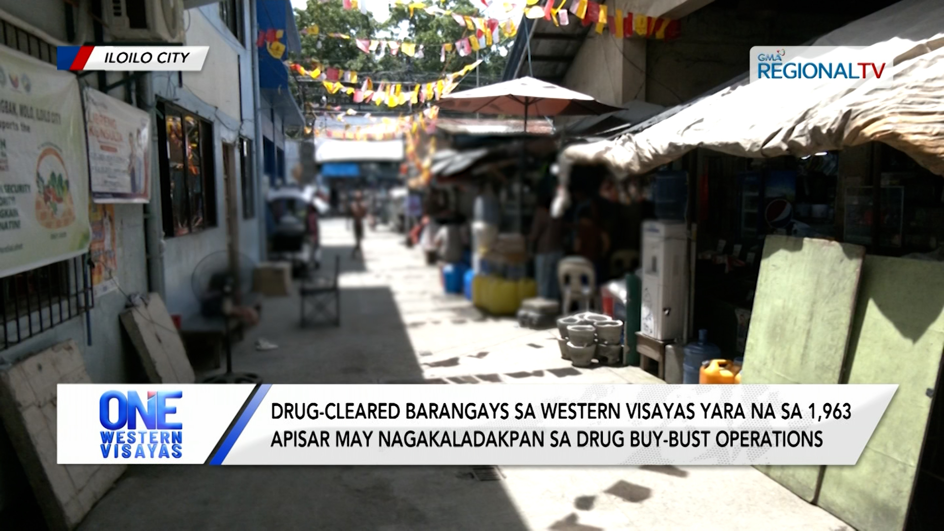 Drug-cleared barangays sa Western Visayas yara na sa 1,963