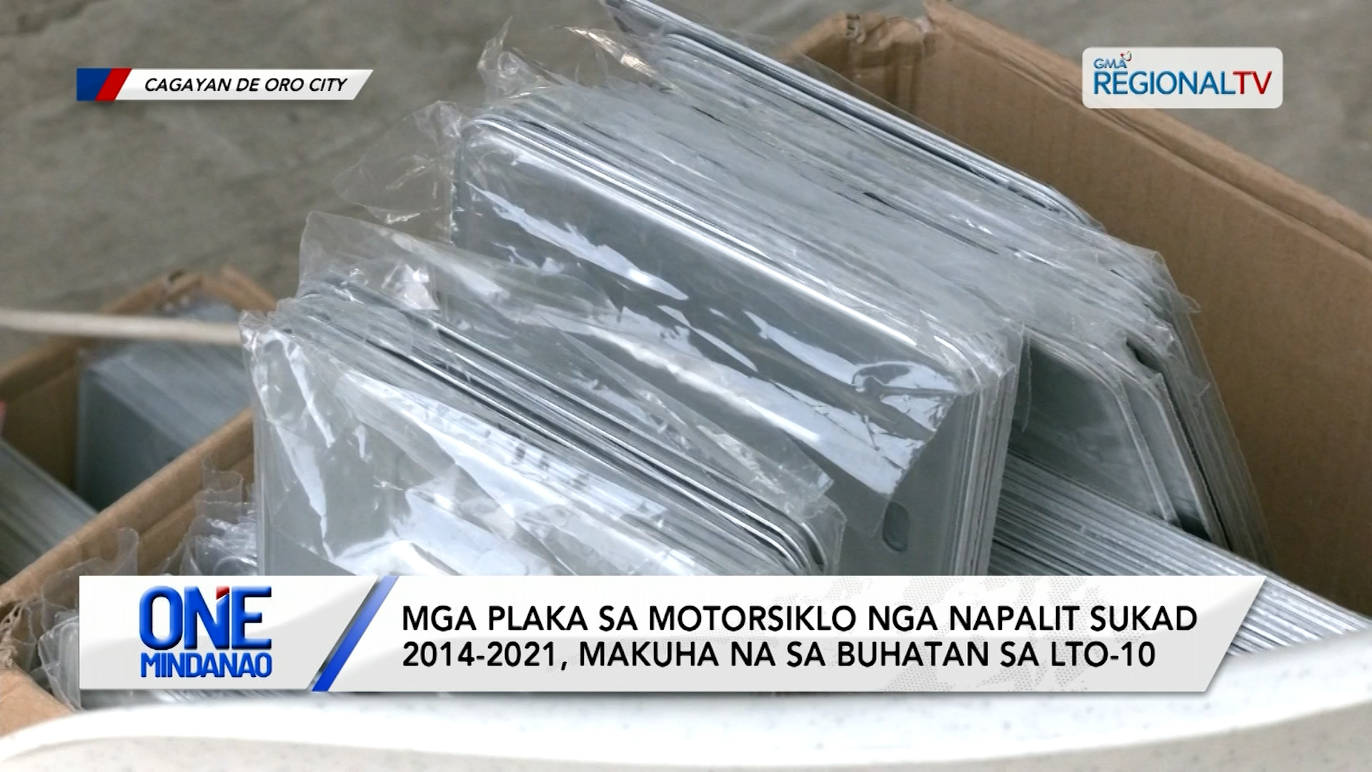 Mga plaka sa motorsiklo nga napalit sukad 2014-2021, makuha na sa LTO-10