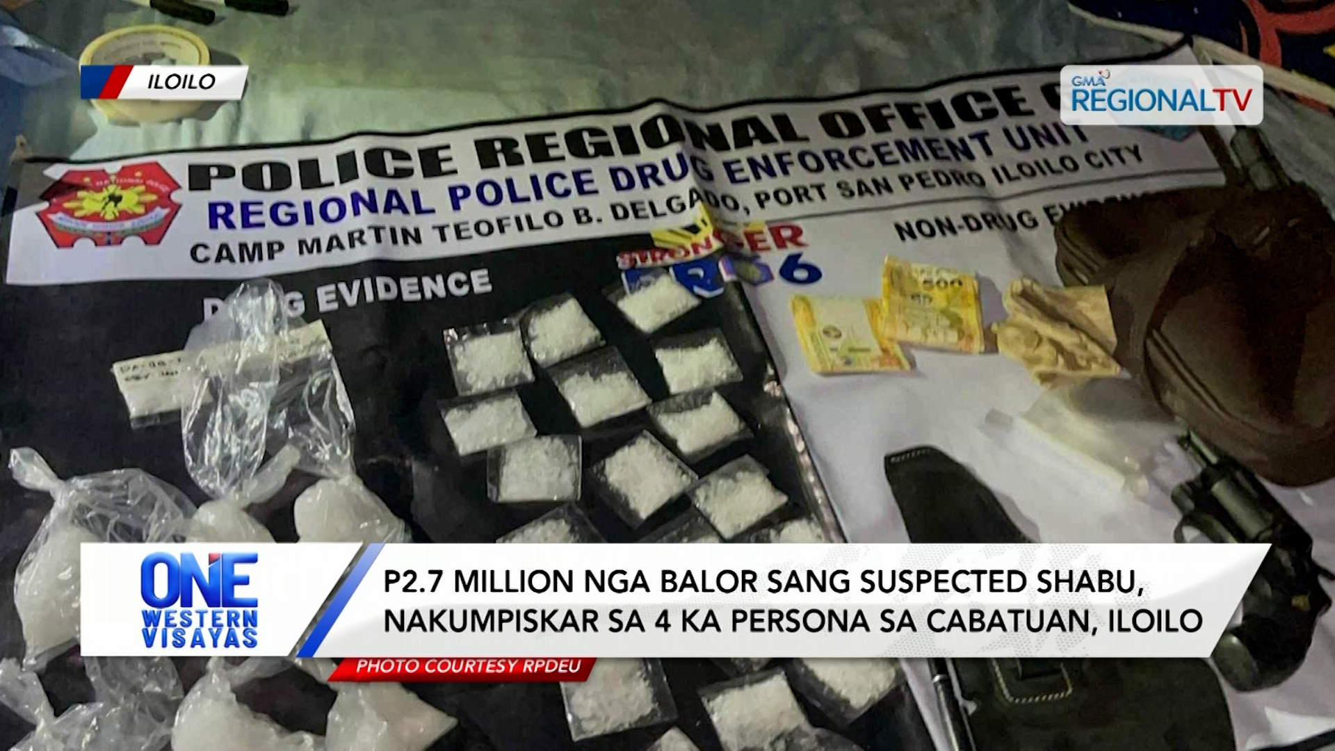 P2.7 million nga balor sang suspected shabu, nakumpiskar sa Cabatuan, Iloilo