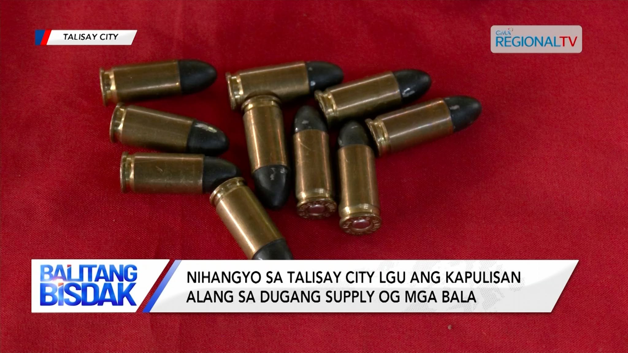 Nihangyo sa Talisay City LGU ang kapulisan alang sa dugang supply og mga bala