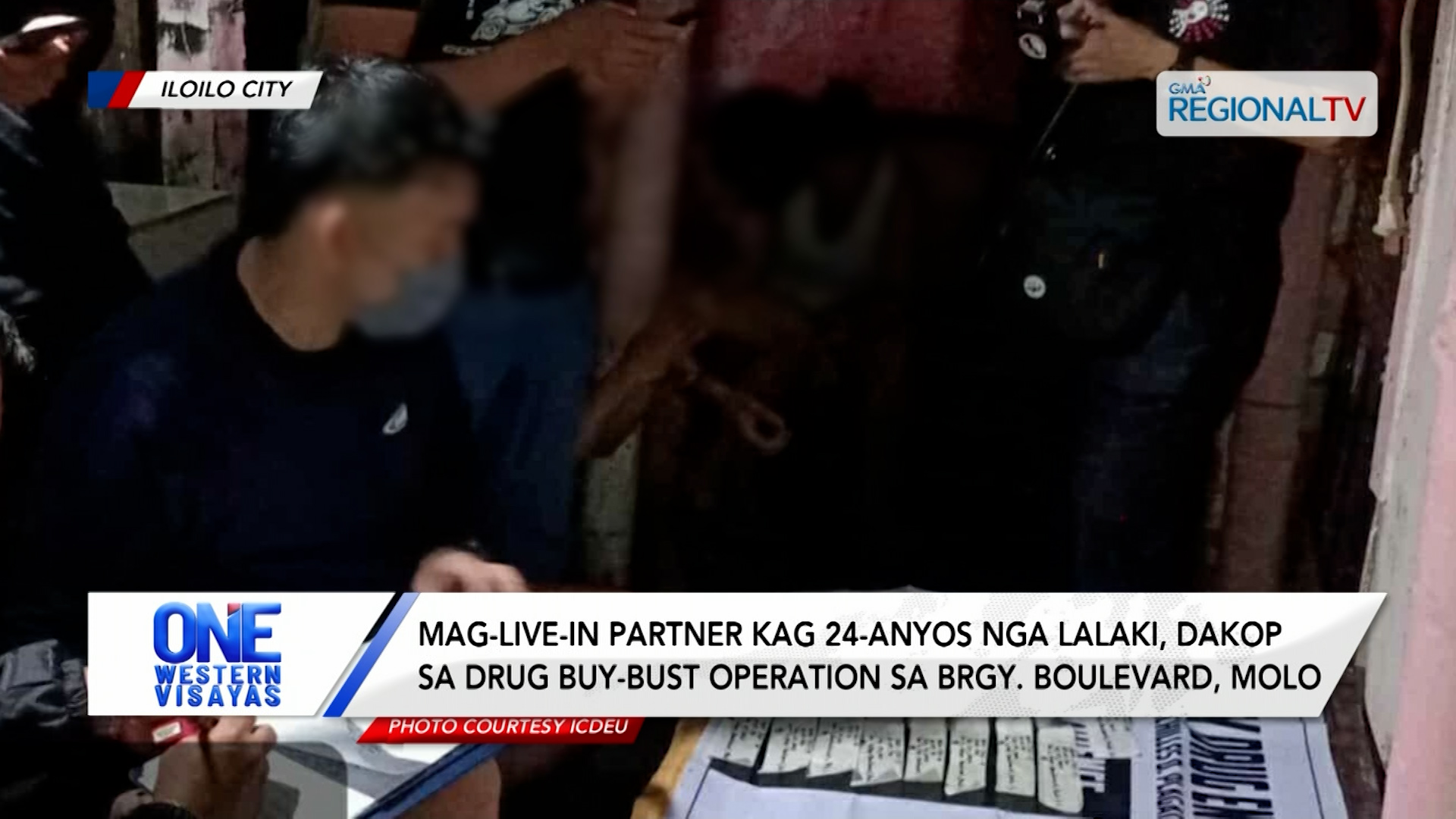 Mag-live-in partner kag isa ka lalaki dakop sa drug buy-bust operation sa Molo | One Western Visayas