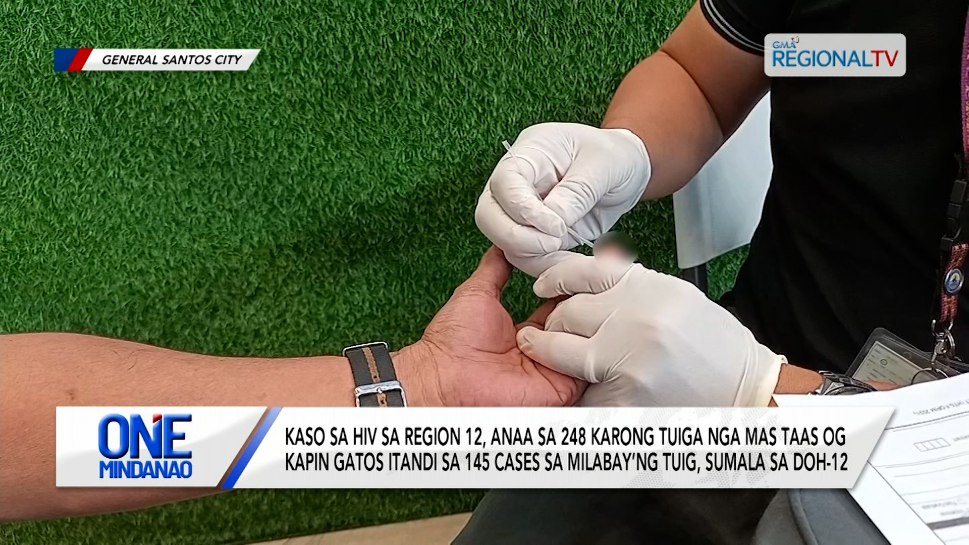 Kaso sa HIV sa Region 12, anaa sa 248 karong tuiga sumala sa DOH-12 | One Mindanao
