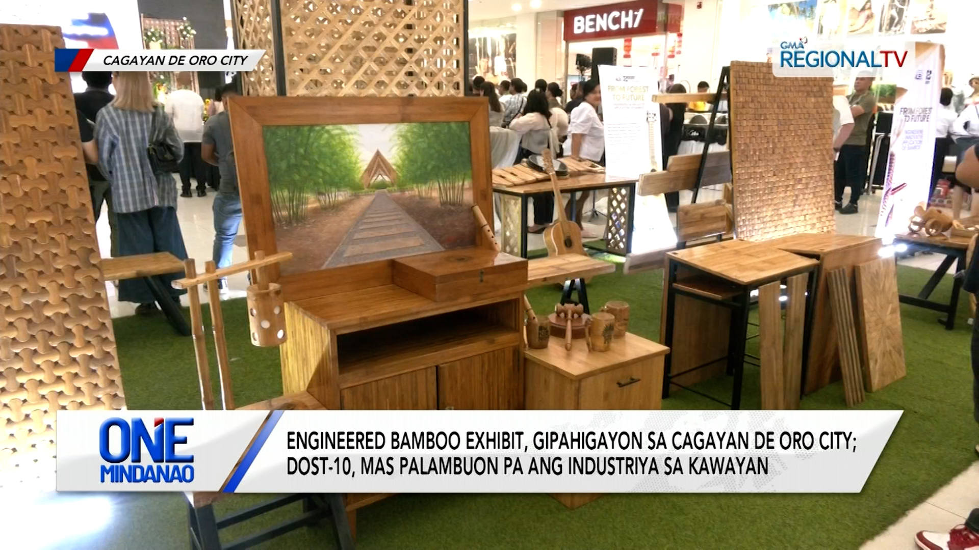 Engineered Bamboo Exhibit, gipahigayon sa Cagayan de Oro City | One Mindanao