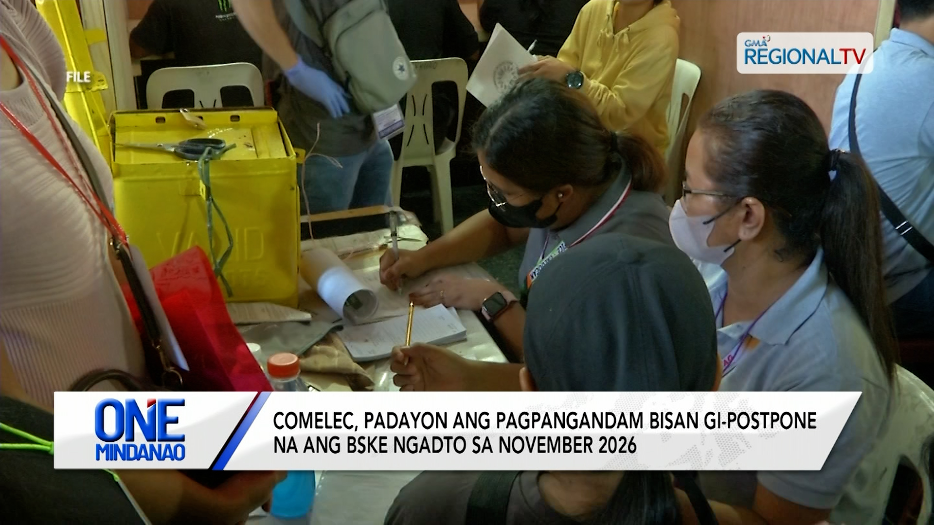 COMELEC, padayon ang pagpangandam bisan gi-postpone ang BSKE | One Mindanao