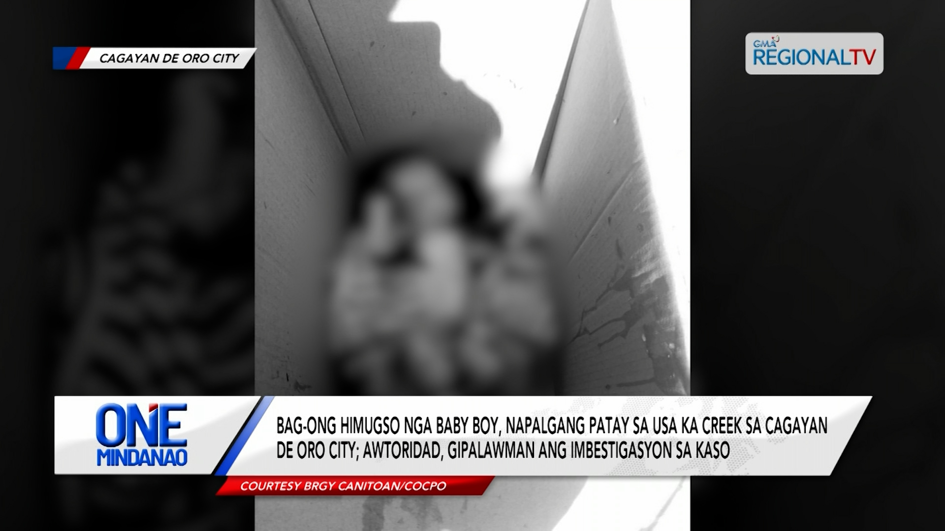 Bag-ong himugso nga baby boy, napalgang patay sa Cagayan de Oro City | One Mindanao