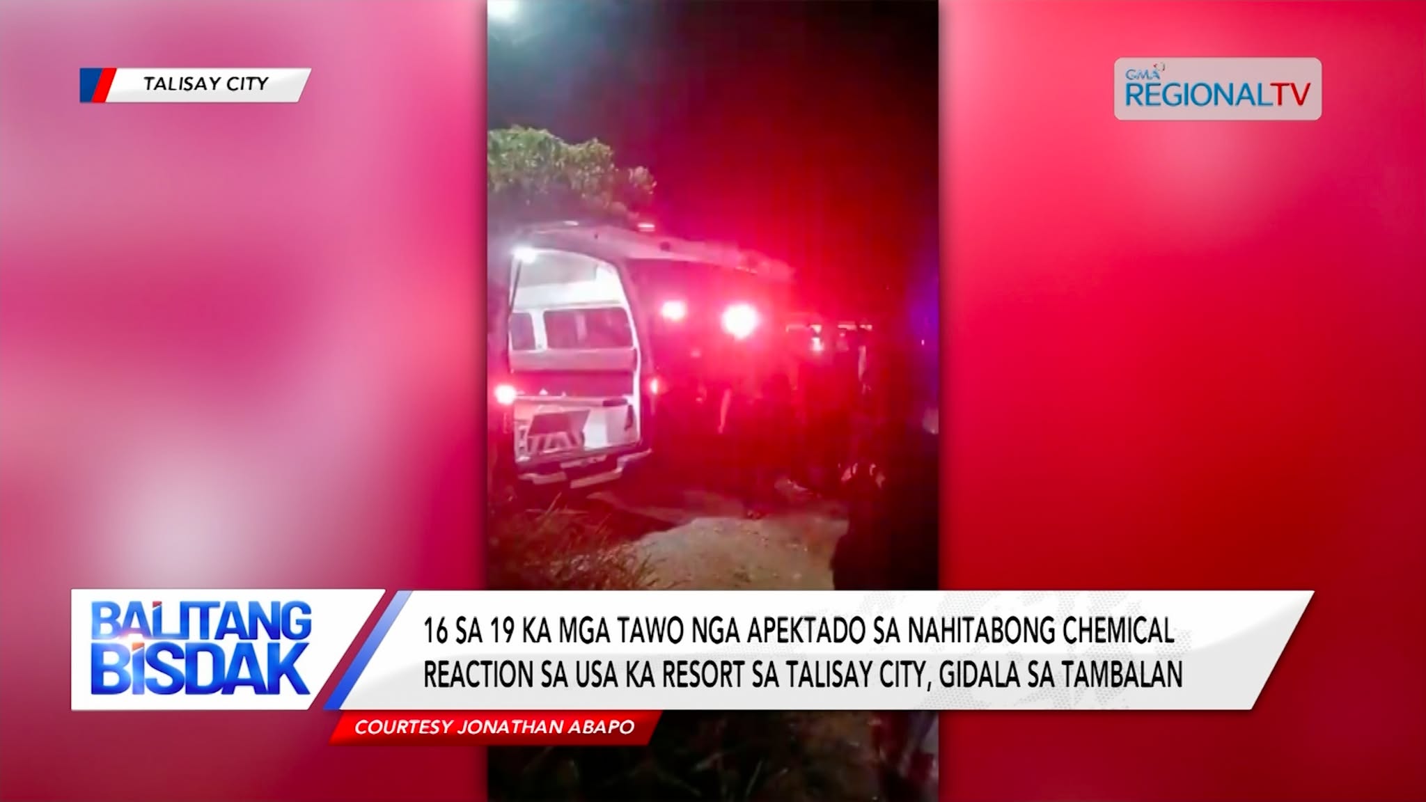 19 ka mga Tawo, Apektado sa Usa ka Chemical Reaction sa Talisay City | Balitang Bisdak