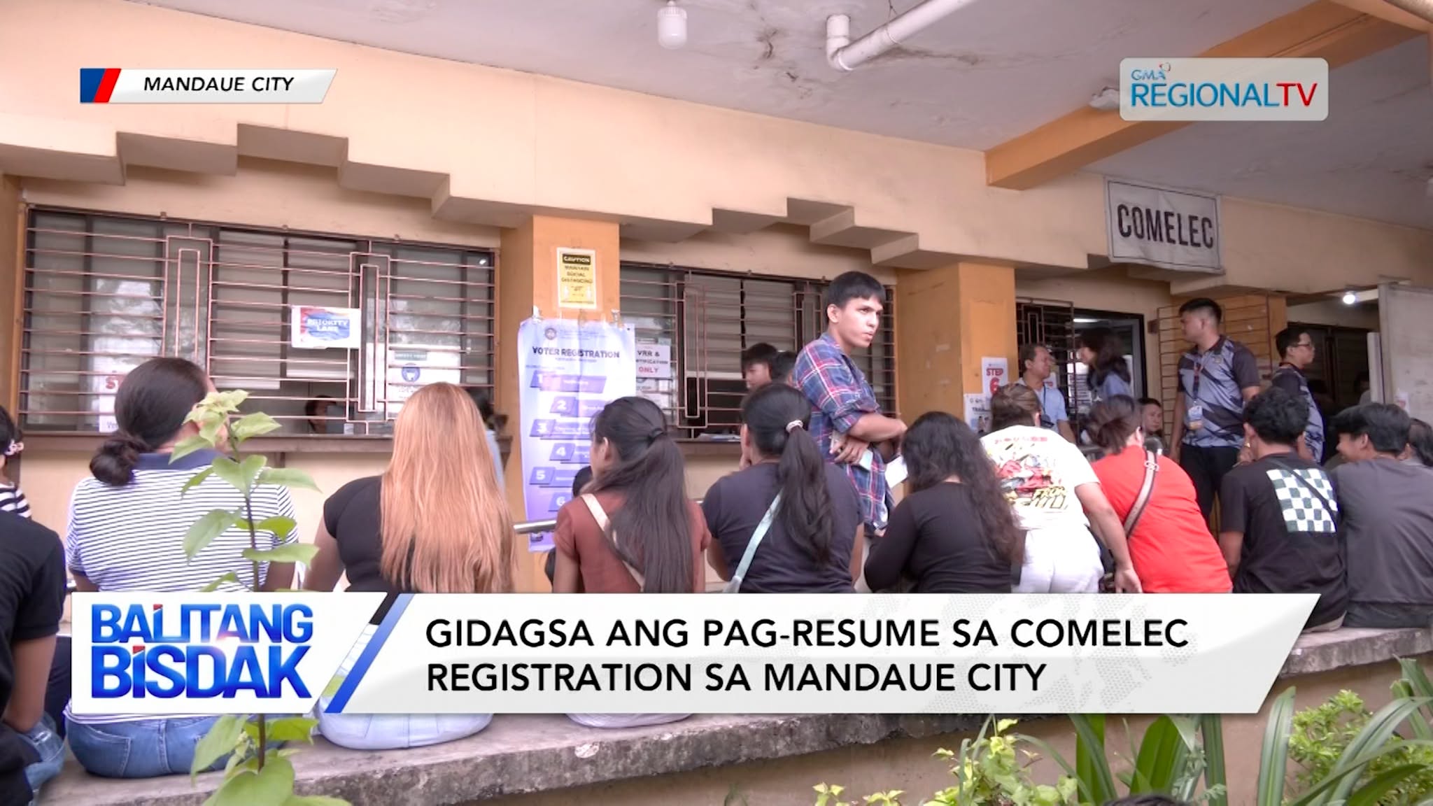 Comelec Registration sa Mandaue City, Gidagsa | Balitang Bisdak