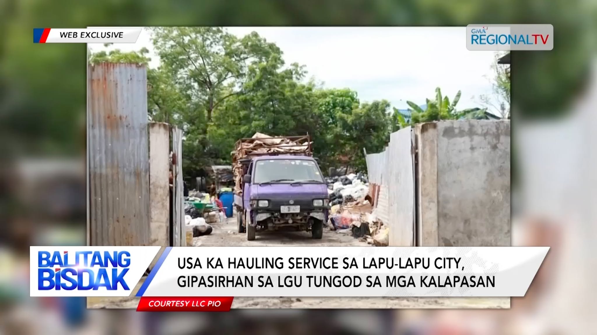 Usa ka Hauling Service sa Lapu-Lapu City, Gipasirhan | Balitang Bisdak