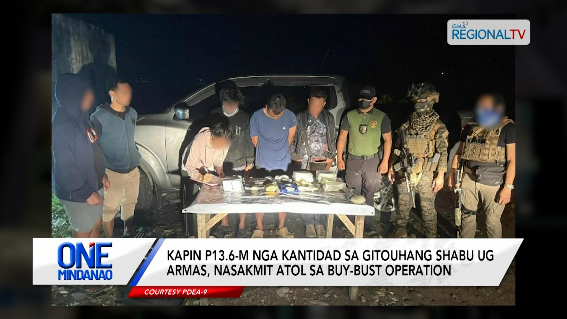 Kapin P13.6-M nga kantidad sa gitouhang shabu ug armas, nasakmit | One Mindanao