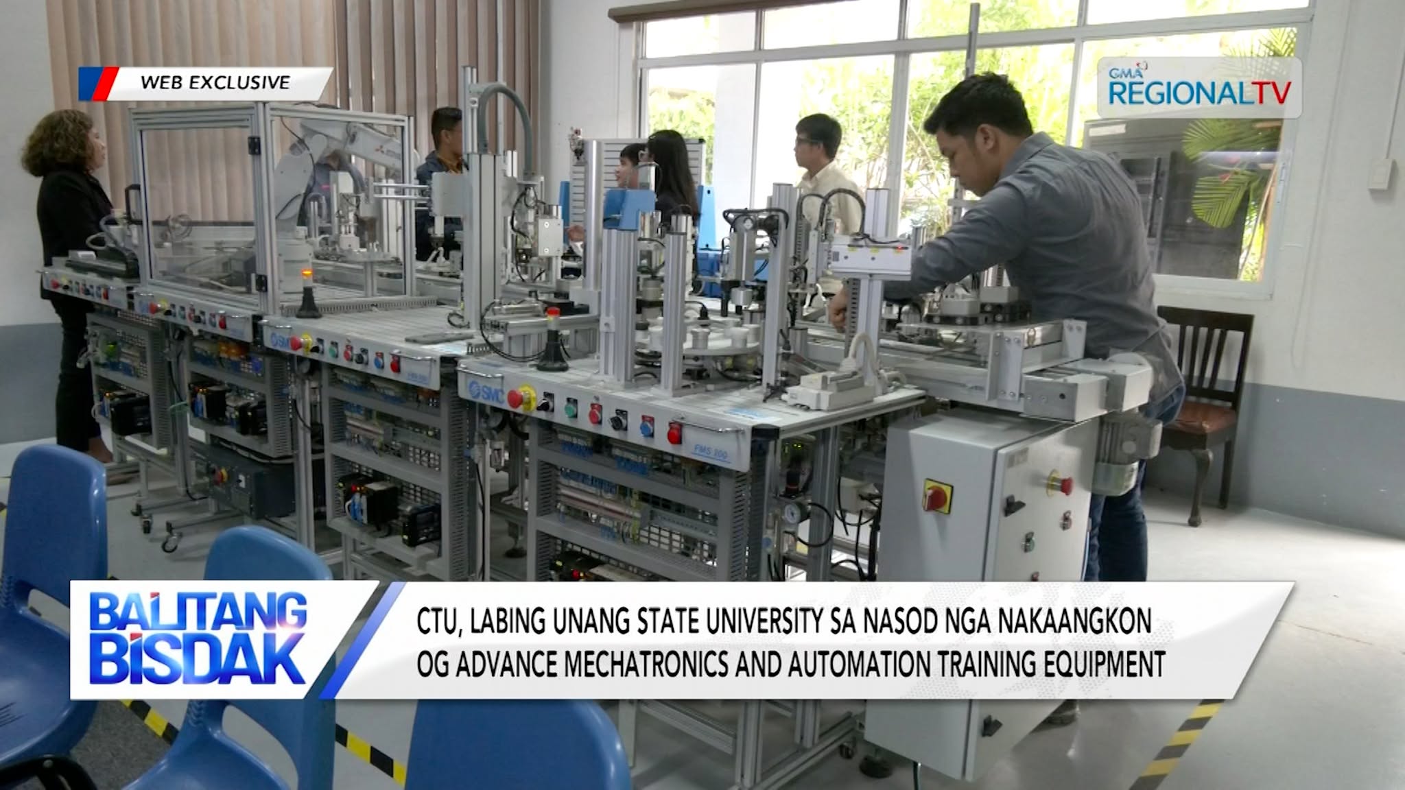 CTU, Labing Unang State University sa Nasod nga Nakaangkon og Training Equipment | Balitang Bisdak