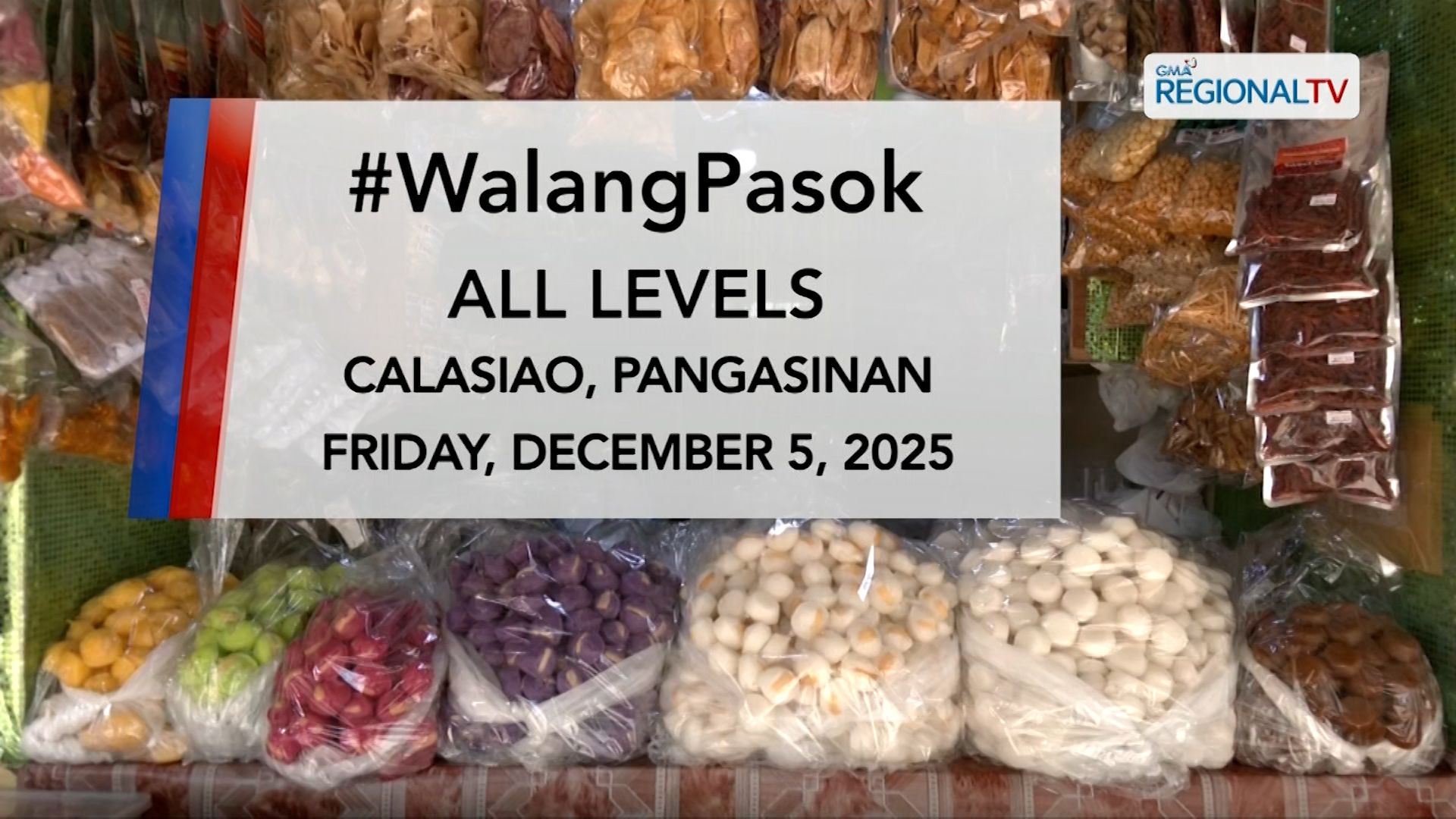 Klase sa Calasiao, Pangasinan, suspendido bukas, December 5 | One North Central Luzon