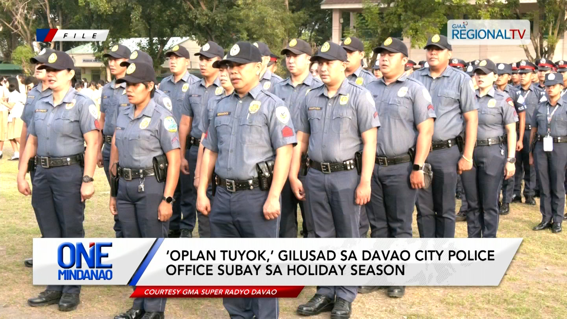 ‘Oplan Tuyok,’ gilusad sa Davao City Police Office | One Mindanao
