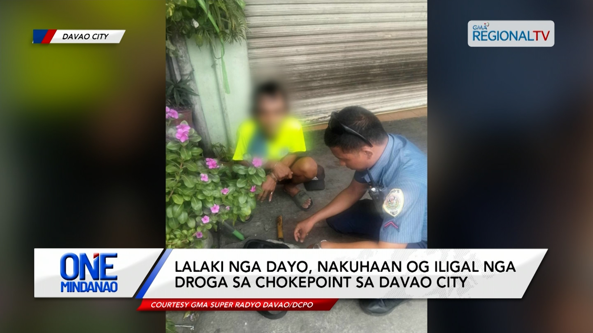 Lalaki nga dayo, nakuhaan og iligal nga droga sa Davao City | One Mindanao