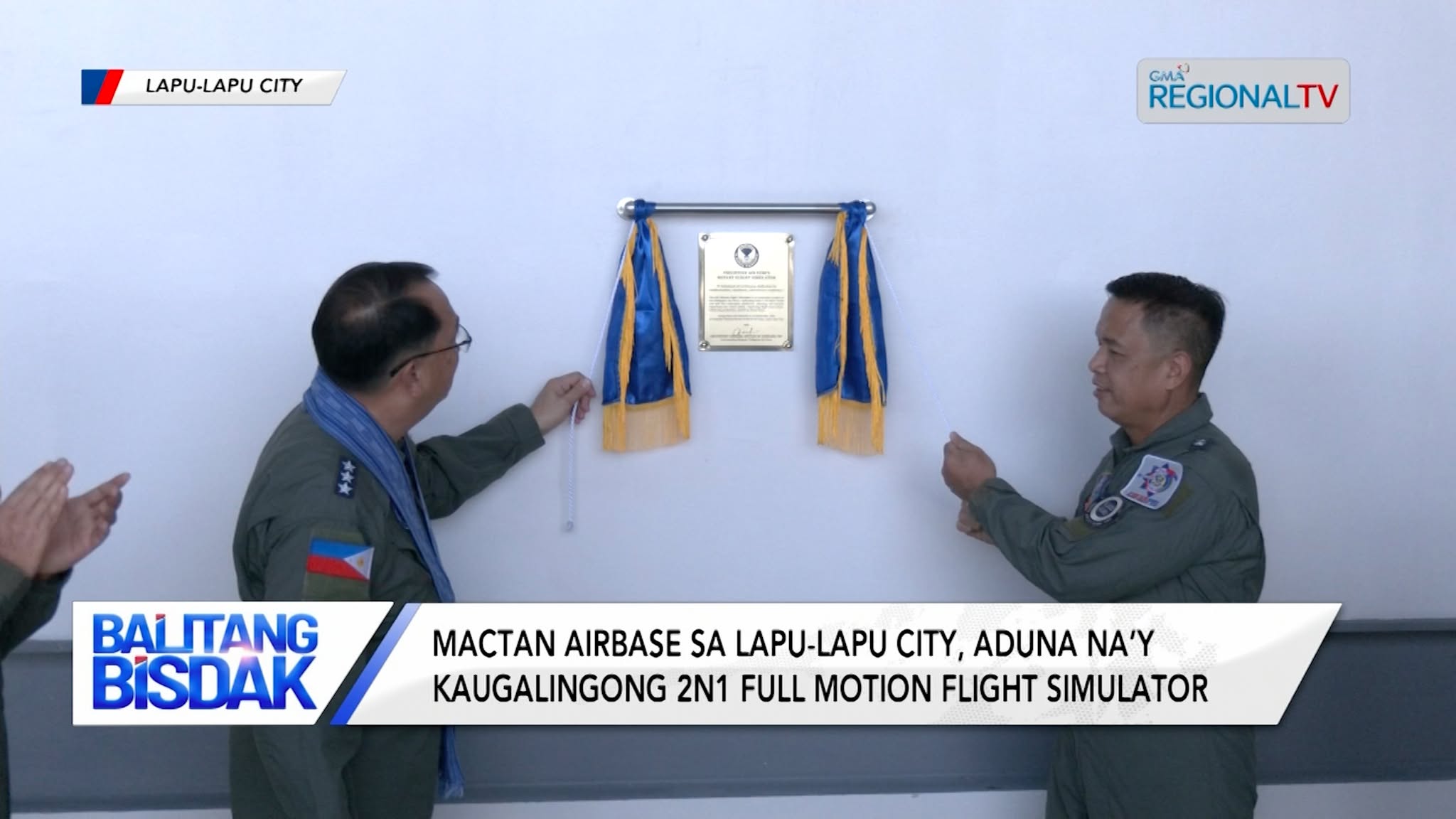 Mactan Airbase sa Lapu-Lapu City, Aduna na’y Kaugalingong 2N1 Flight Simulator | Balitang Bisdak