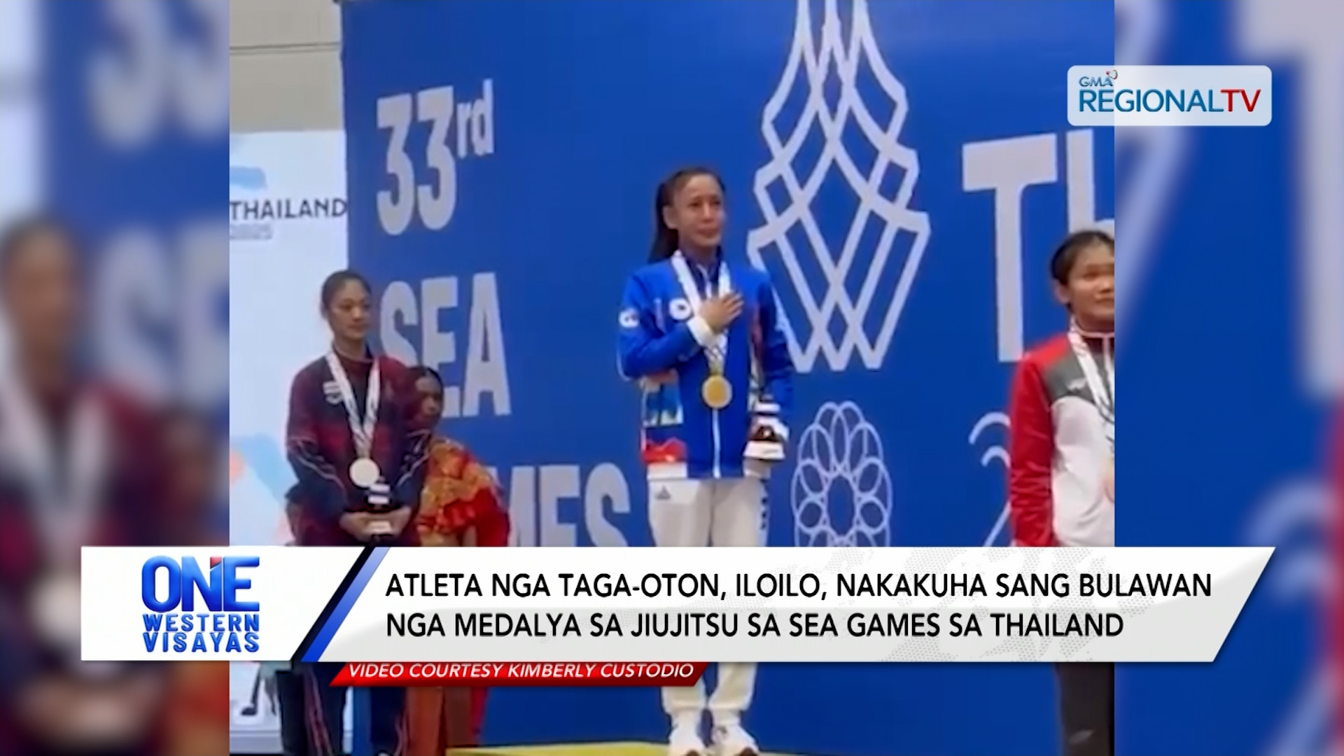 Atleta nga taga-Iloilo, nakuha ang bulawan nga medalya sa Jiujitsu sa SEA Games| One Western Visayas