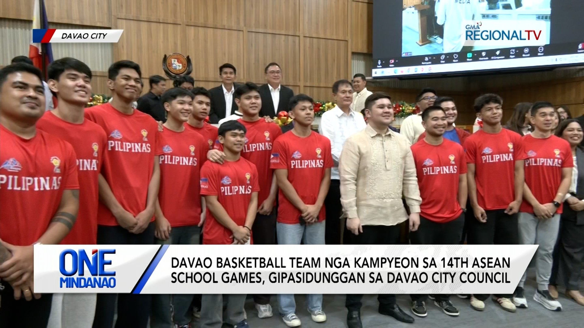 Davao basketball team, gipasidunggan | One Mindanao