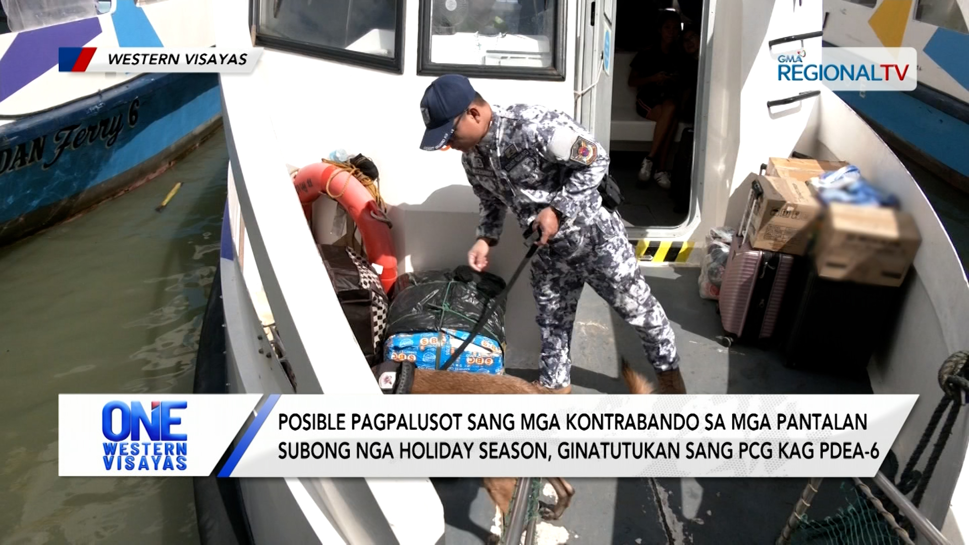 Posible pagpalusot sang kontrabando sa mga pantalan subong nga holiday season | One Western Visayas