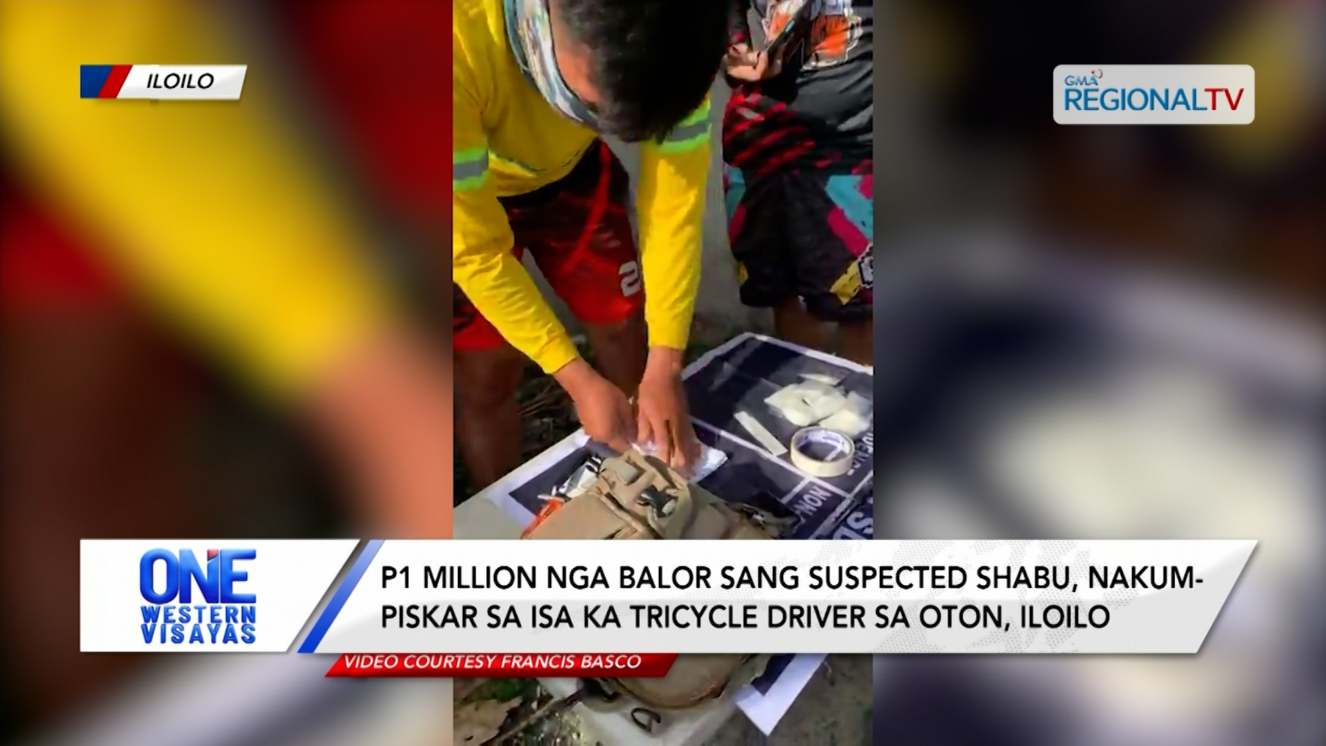 P1 million mga balor sang suspected shabu nakumpiskar sa isa ka tricycle driver| One Western Visayas