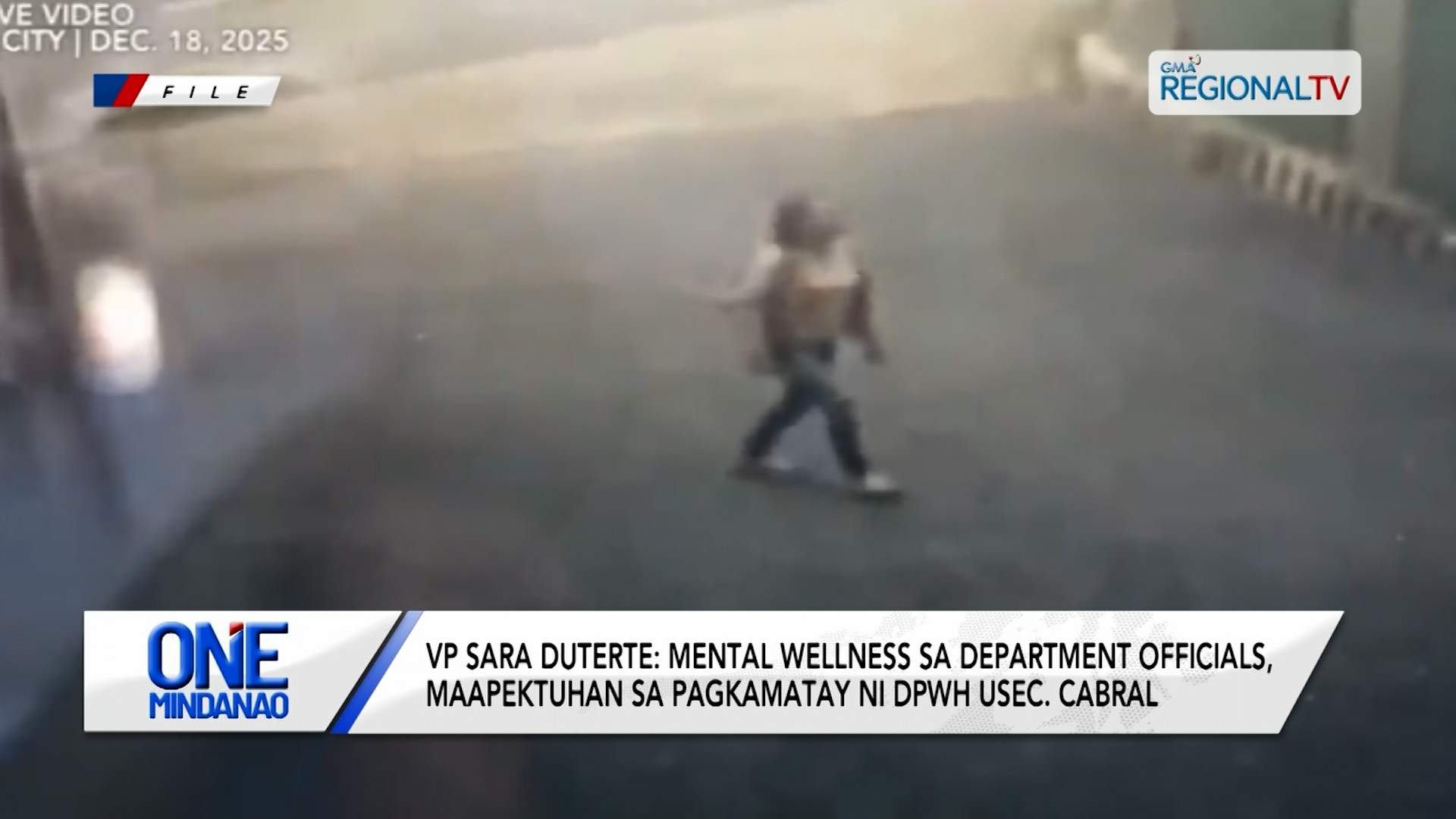 VP Sara Duterte: mental wellness sa department officials, maapektohan | One Mindanao