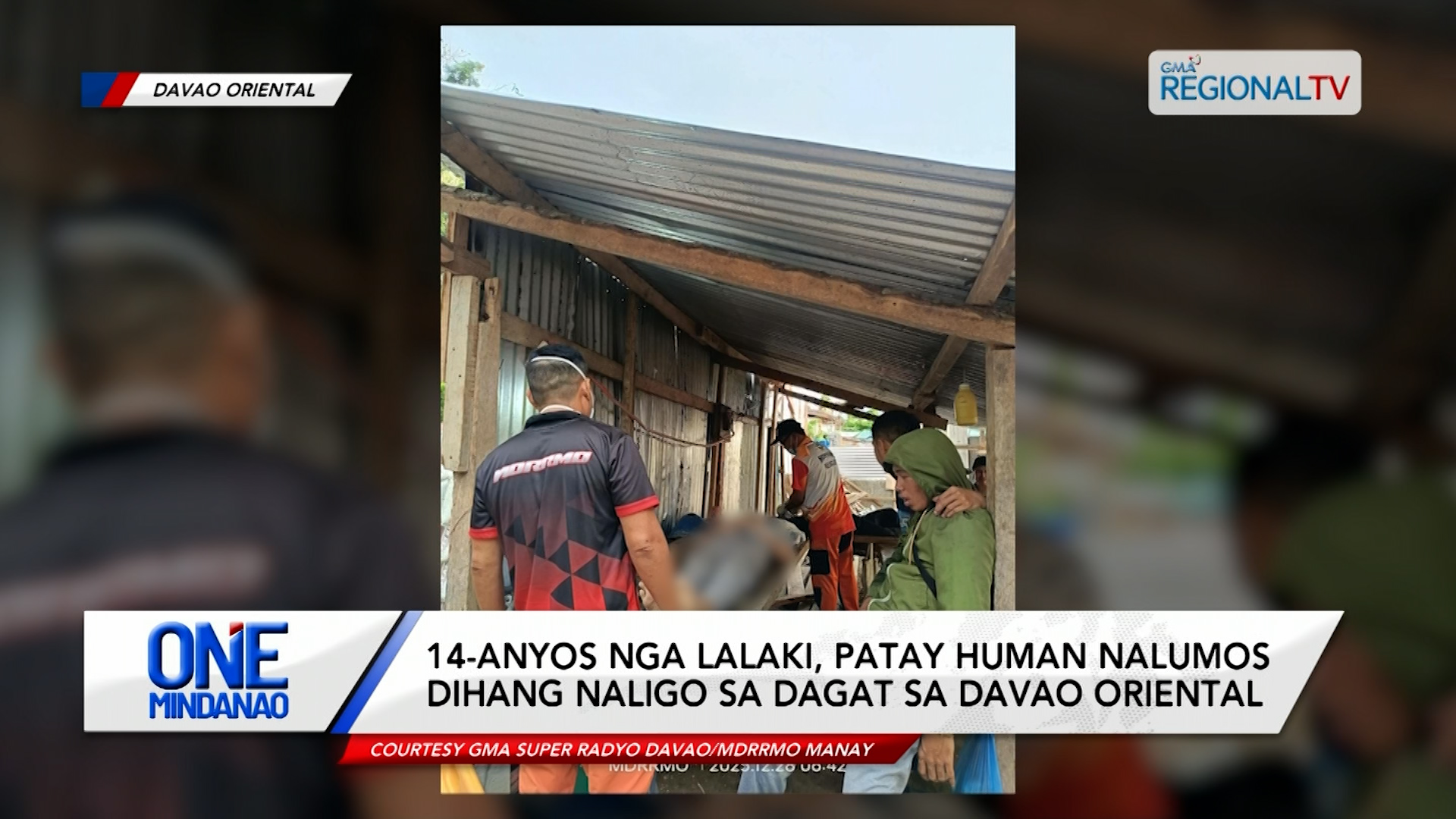 14-anyos nga lalaki, patay human nalumos dihang naligo sa dagat | One Mindanao