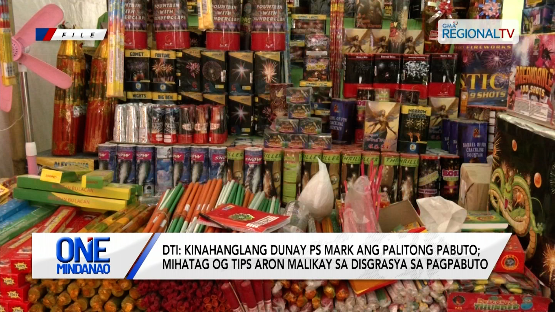 DTI: kinahanglang dunay PS Mark ang palitong pabuto | One Mindanao