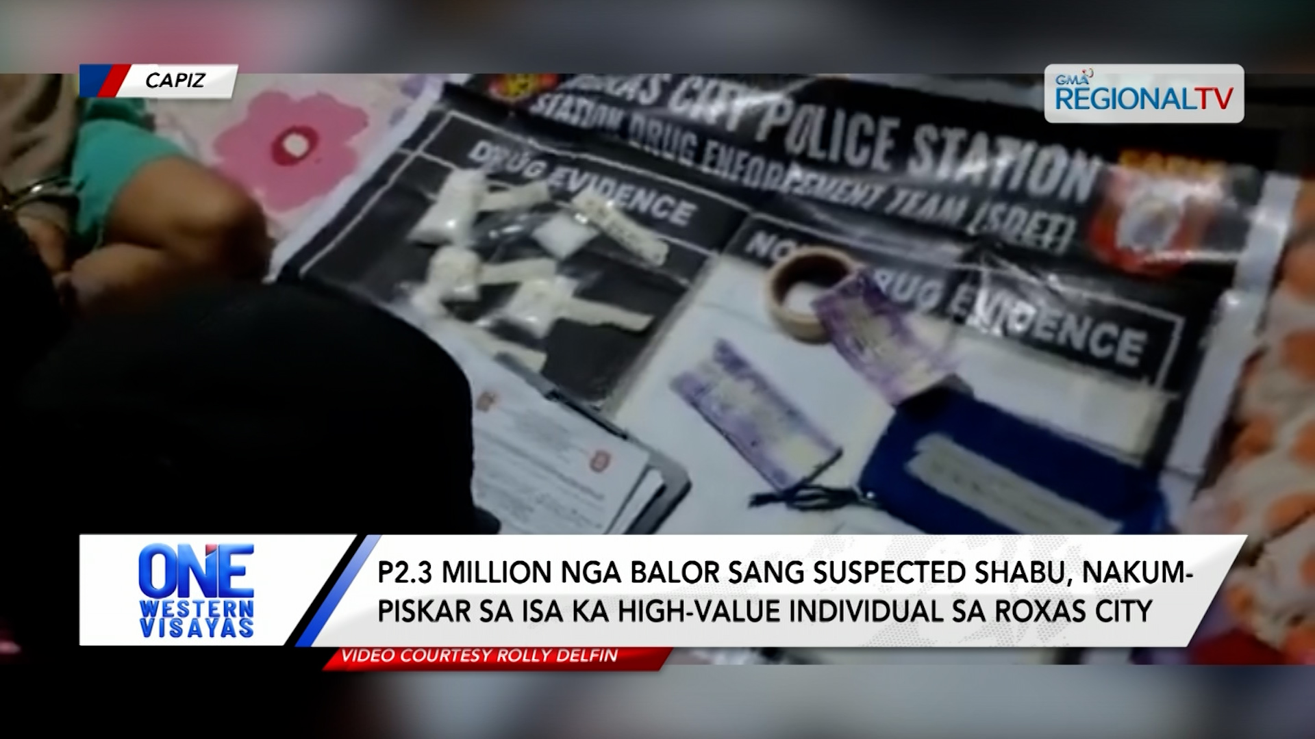 P2.3 million nga balor sang suspected shabu, nakumpiskar sa Roxas City | One Western Visayas