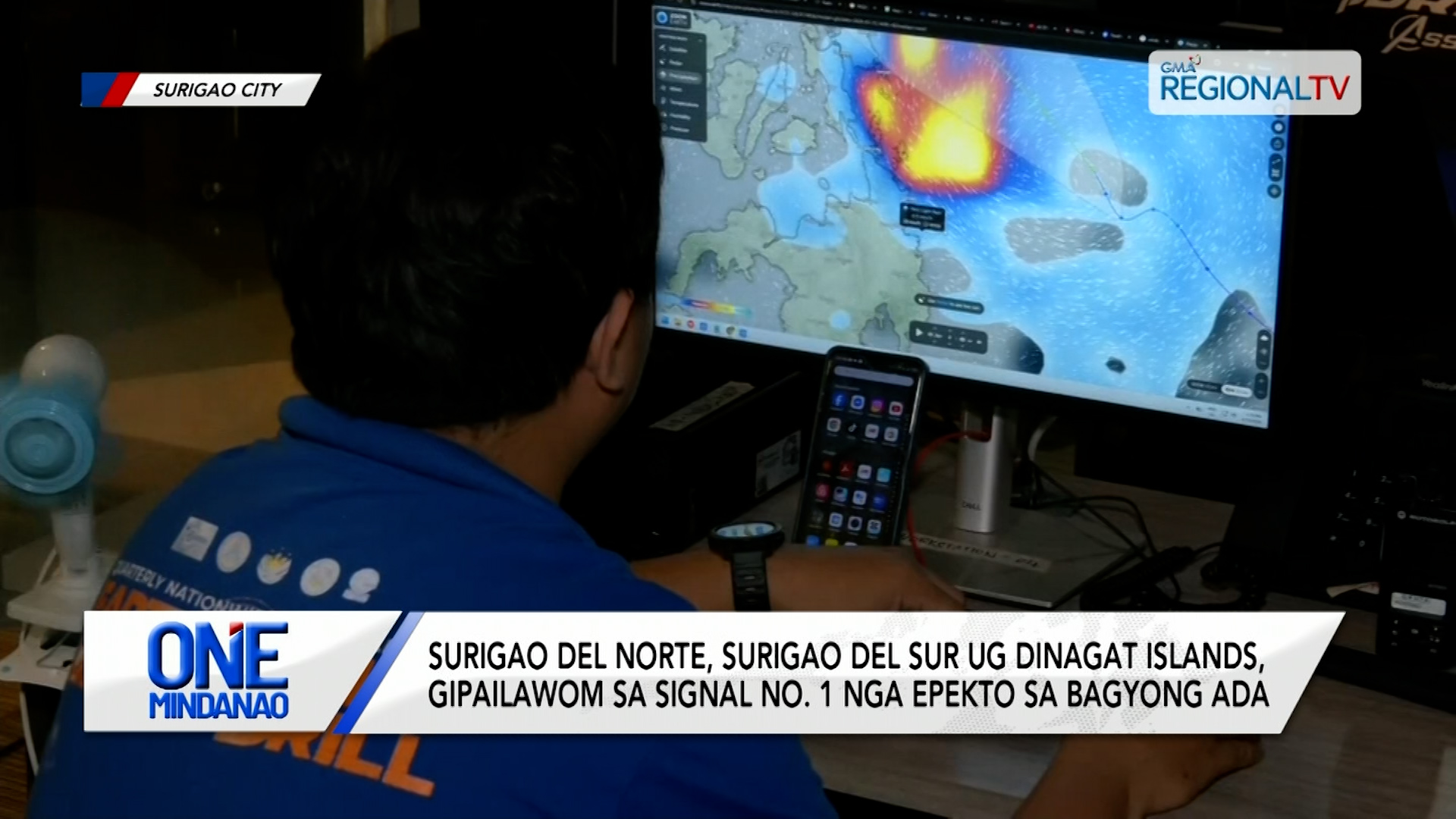 Surigao del Norte, Surigao del Sur ug Dinagat, gipailawom sa Signal No. 1 | One Mindanao