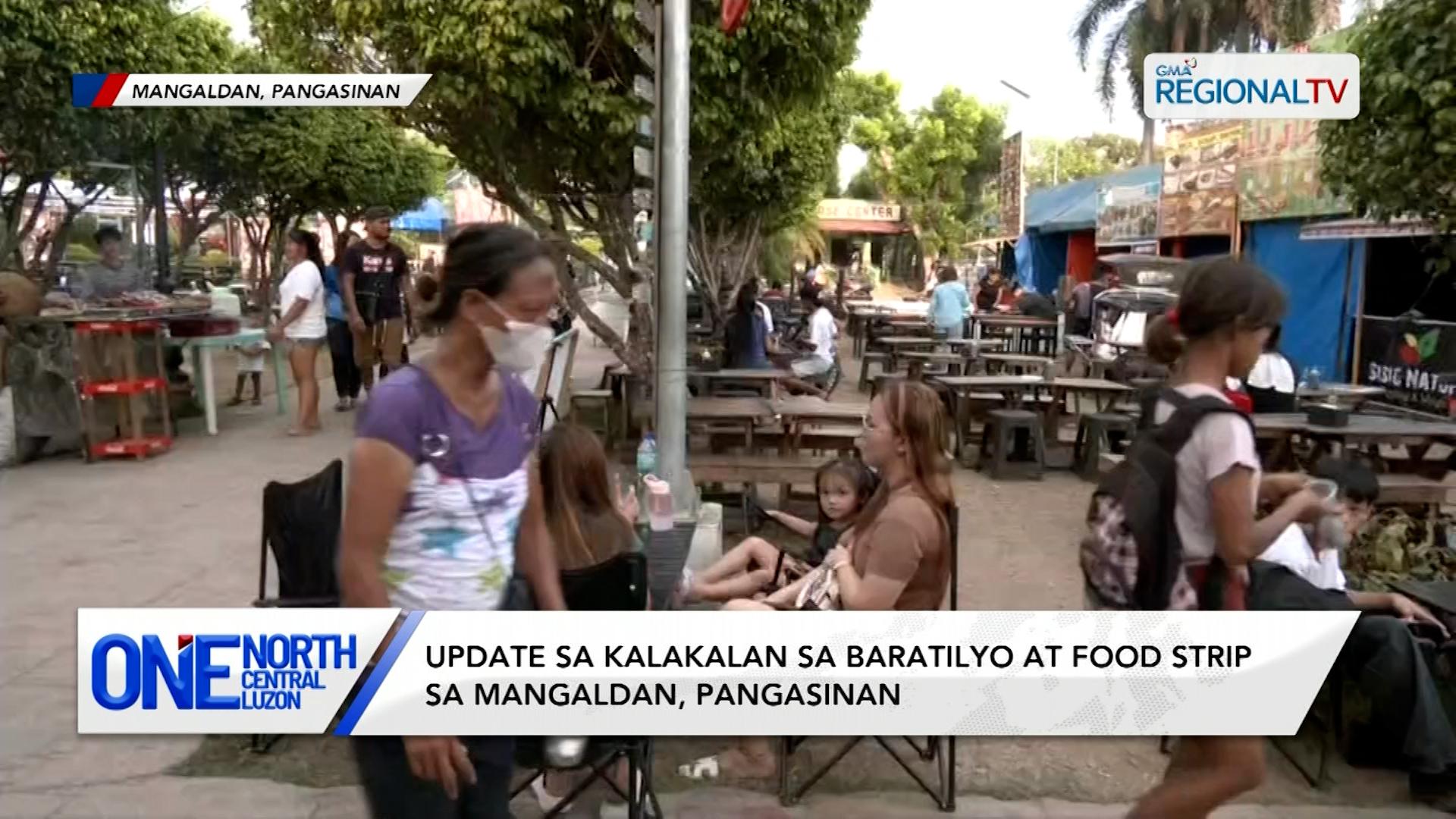 Update sa kalakalan sa baratilyo at food strip sa Mangaldan, Pangasinan | One North Central Luzon
