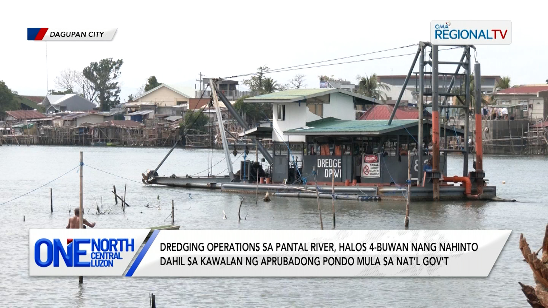 Dredging operations sa Pantal River, halos 4-buwan nang nahinto | One North Central Luzon
