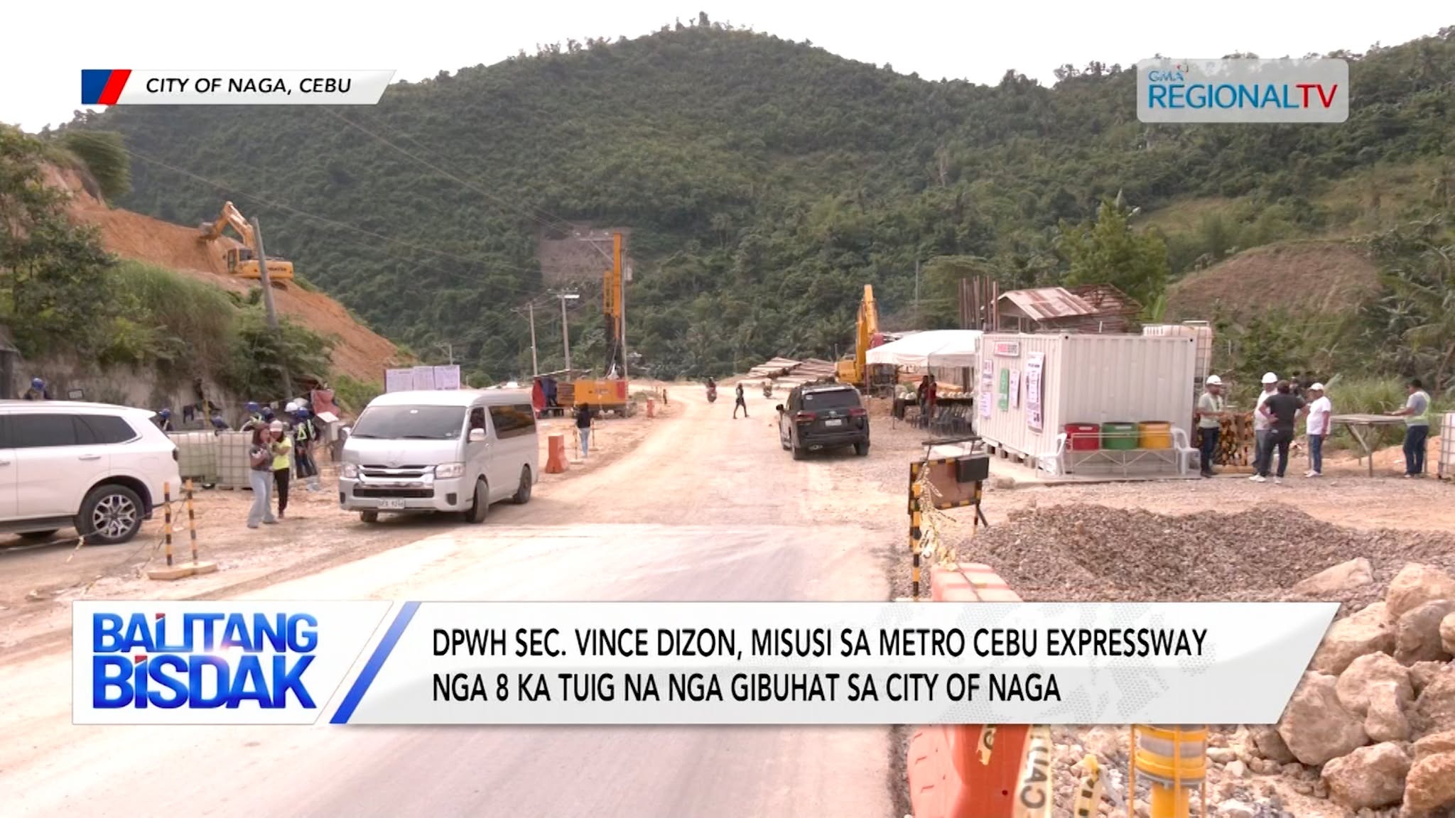 DPWH Sec. Vince Dizon, Misusi sa Metro Cebu Expressway sa City of Naga | Balitang Bisdak