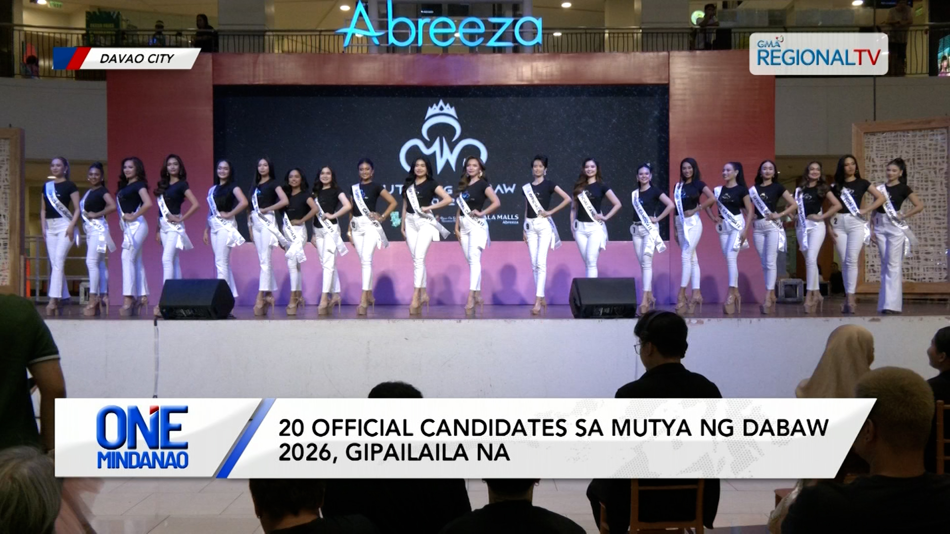 20 official candidates sa Mutya ng Dabaw 2026, gipailaila na | One Mindanao