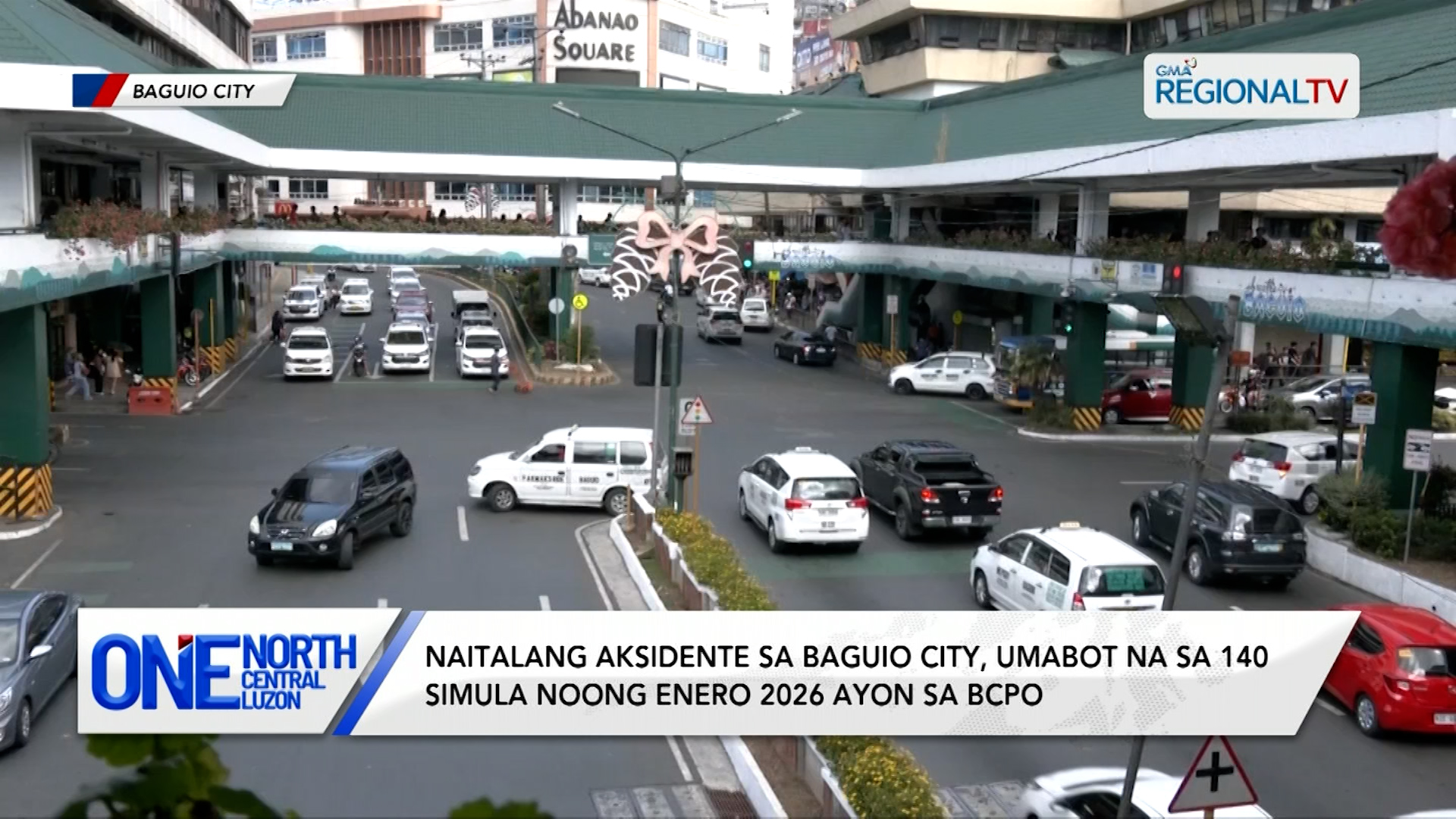 Naitalang aksidente sa Baguio City, umabot na sa 140 mula noong Enero 2026 | One North Central Luzon