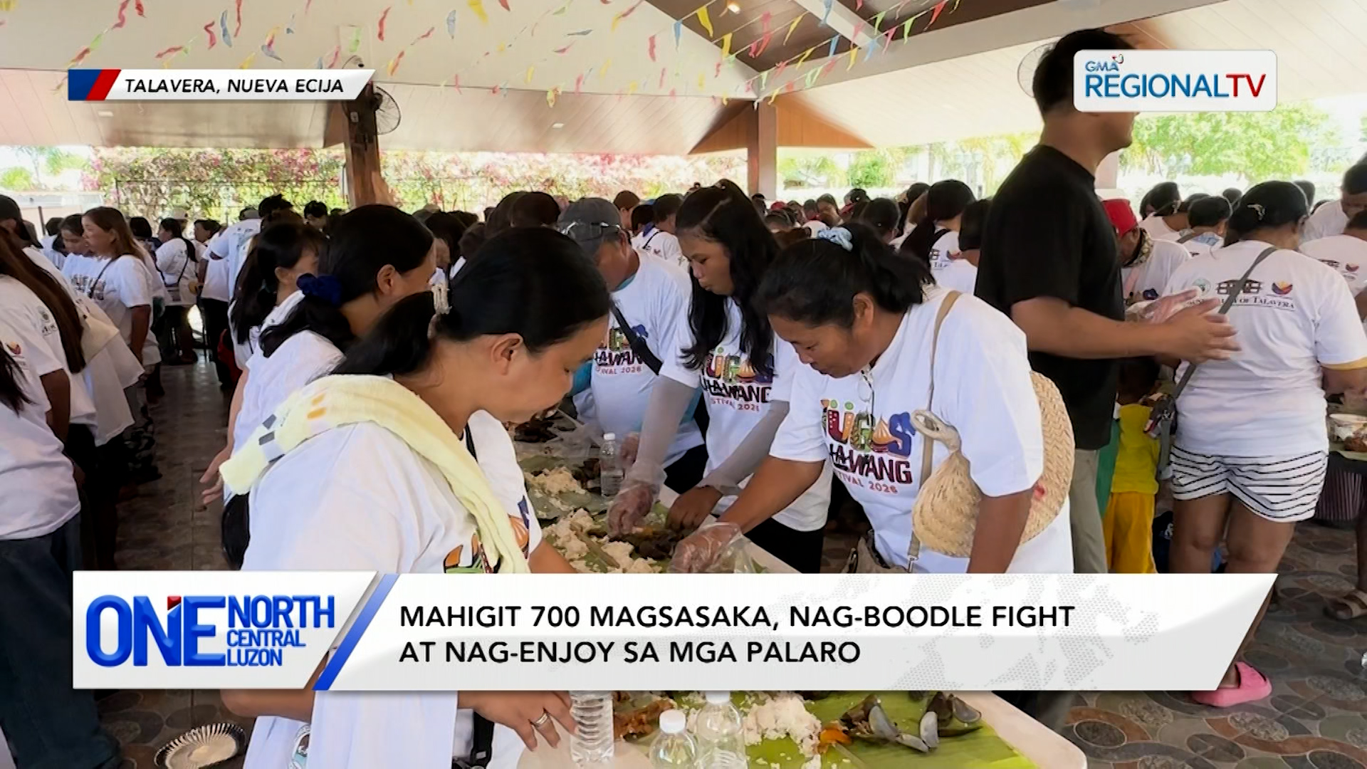 Mahigit 700 magsasaka, nag-boodle fight at nag-enjoy sa mga palaro | One North Central Luzon
