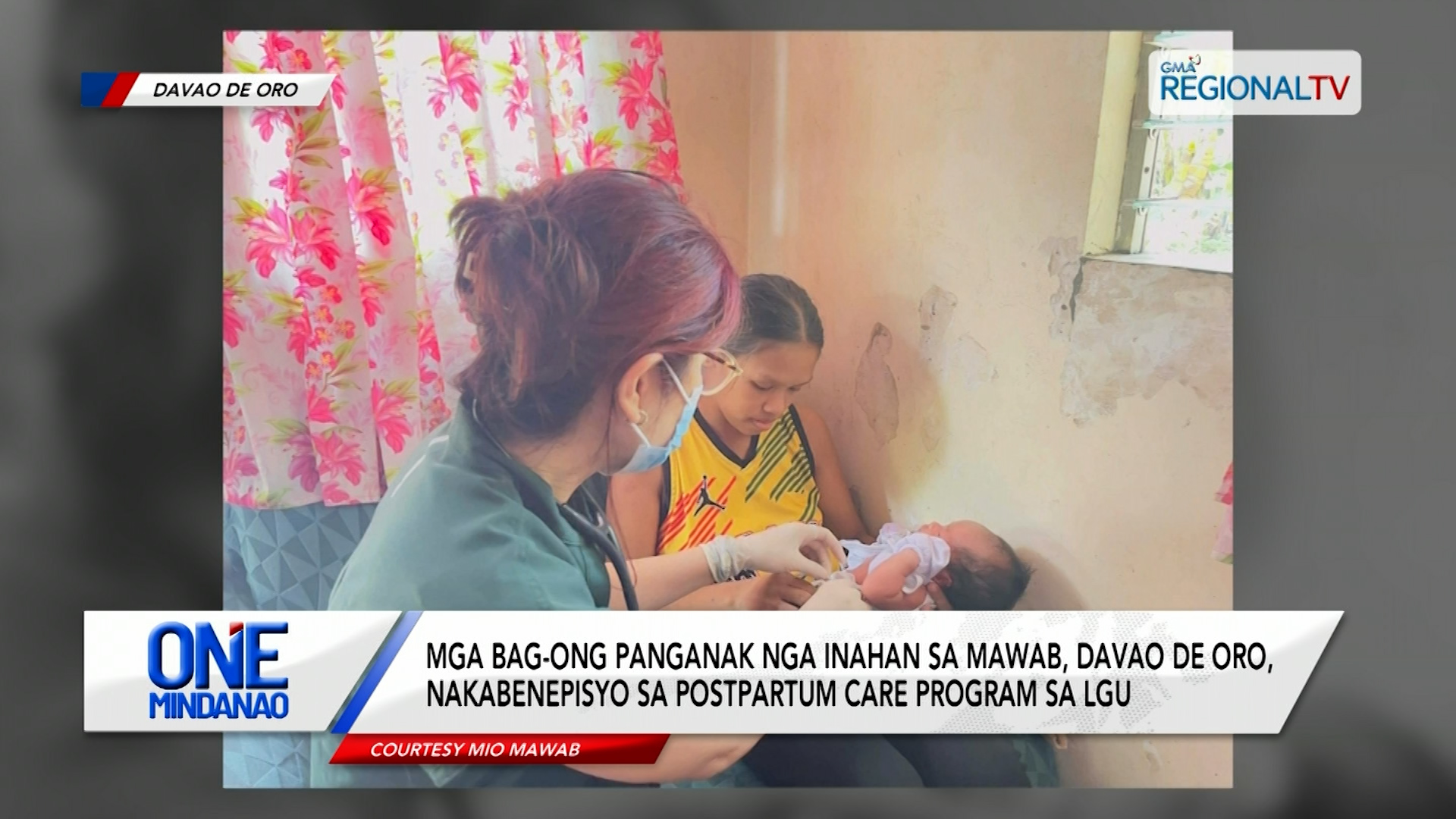 Mga bag-ong panganak, nakabenepisyo sa postpartum care program | One Mindanao