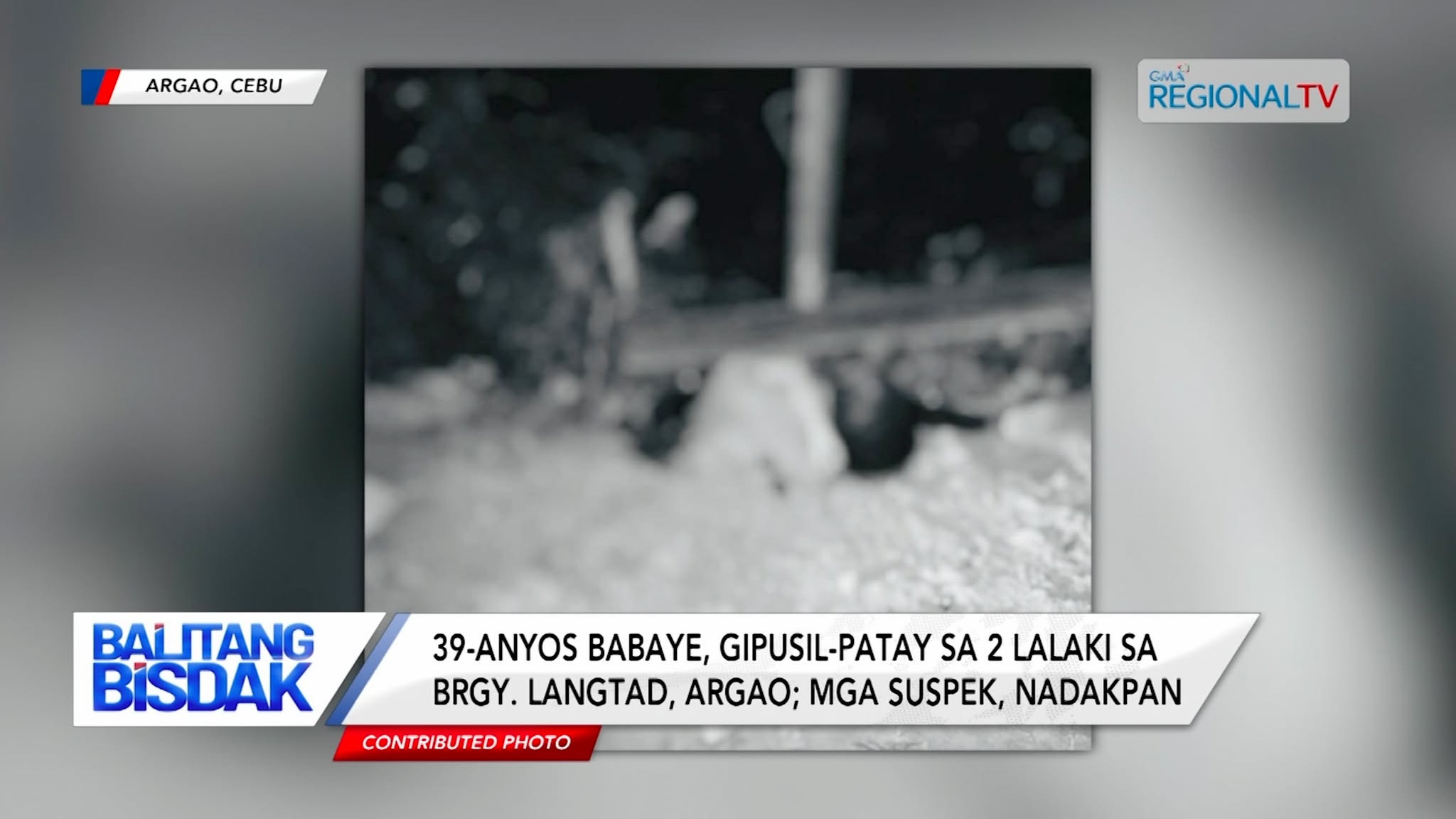 39-Anyos Babaye, gipusil-patay sa Argao | Balitang Bisdak