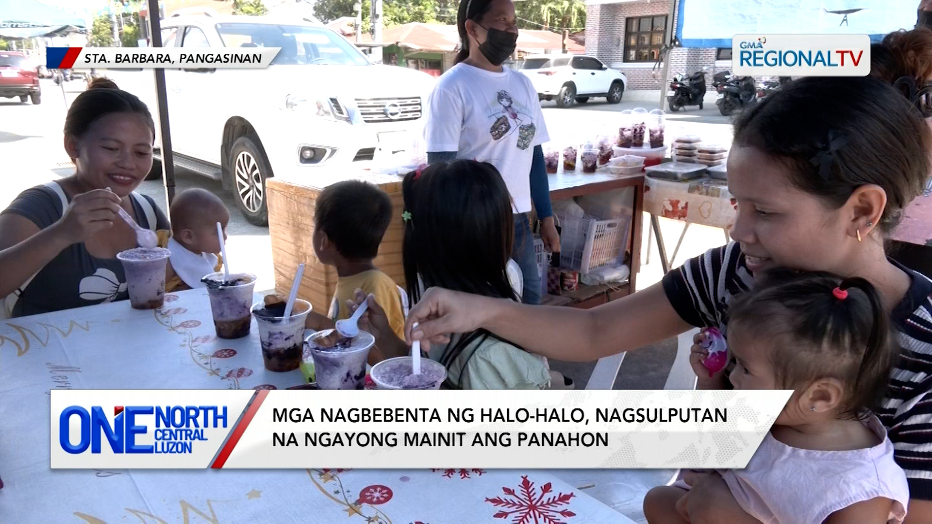 Mga nagbebenta ng halo-halo, nagsulputan na ngayong mainit ang panahon | One North Central Luzon